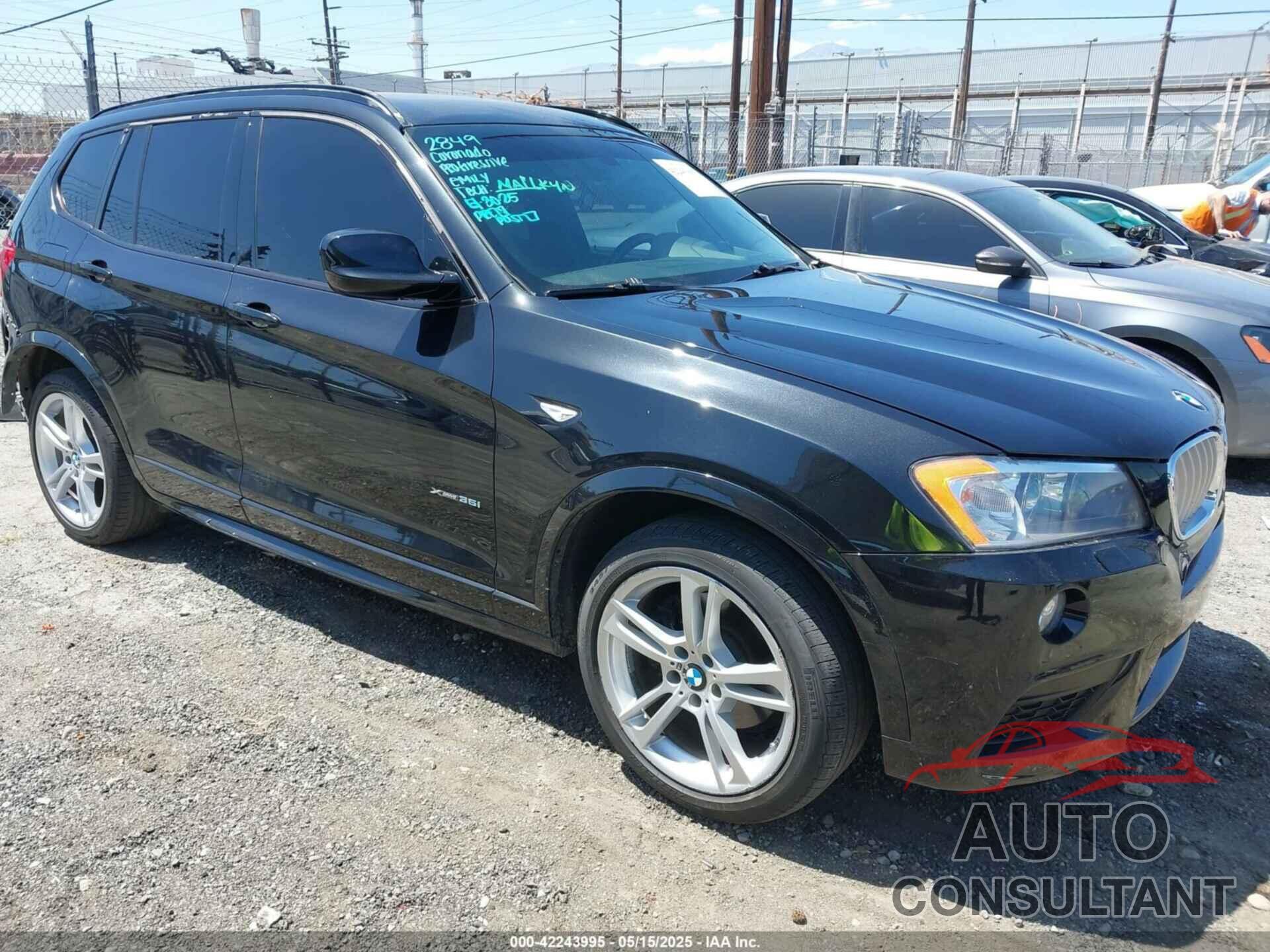 BMW X3 2014 - 5UXWX7C50E0E80975