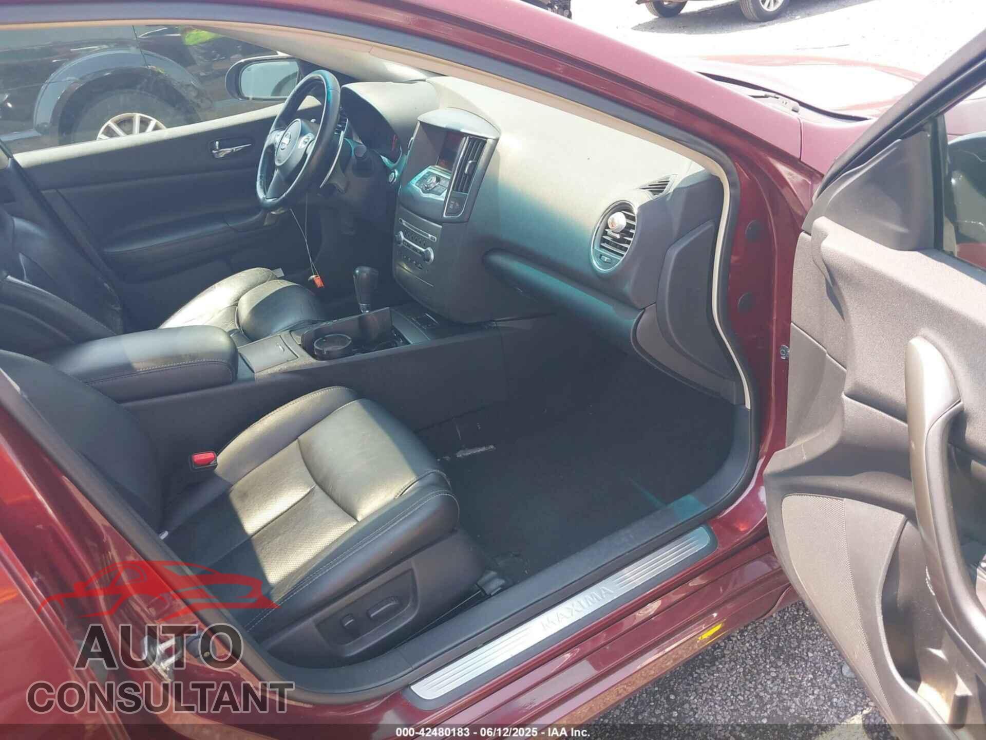 NISSAN MAXIMA 2012 - 1N4AA5AP1CC862730