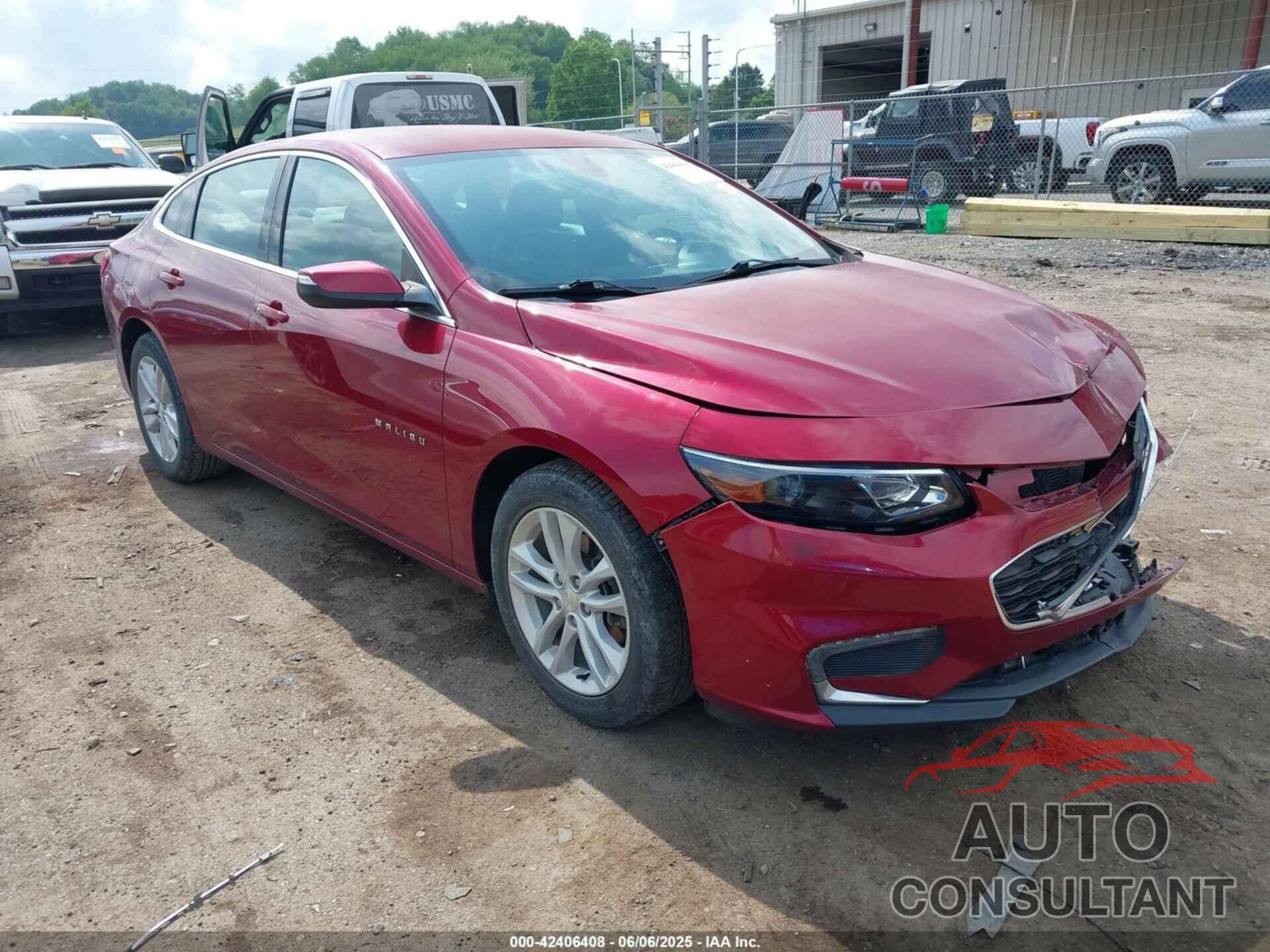 CHEVROLET MALIBU 2017 - 1G1ZE5ST5HF237114