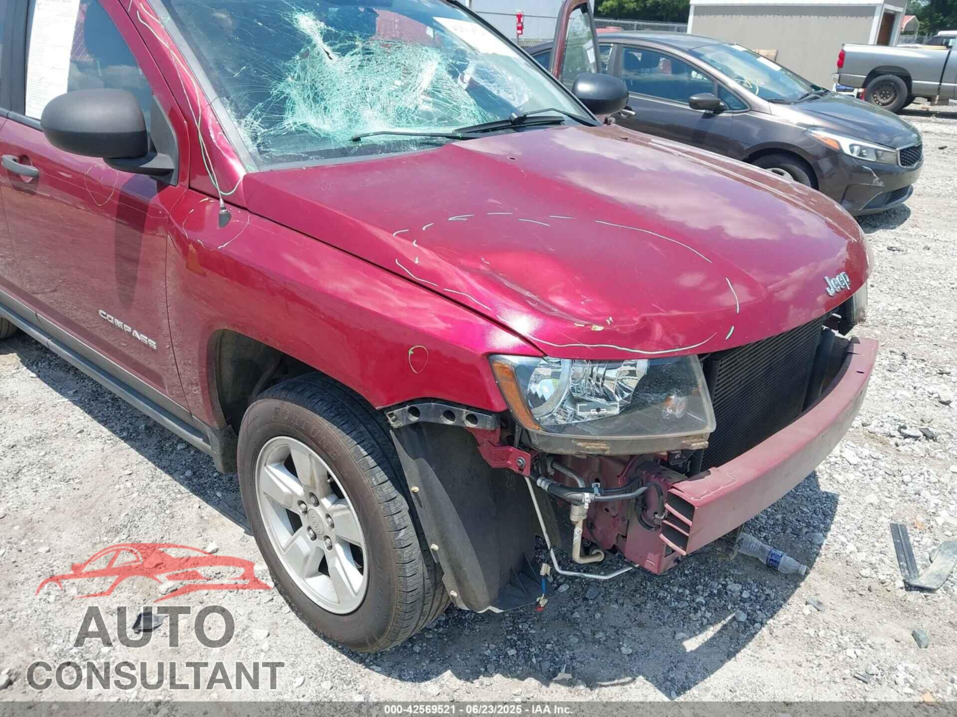 JEEP COMPASS 2017 - 1C4NJCBA2HD132188