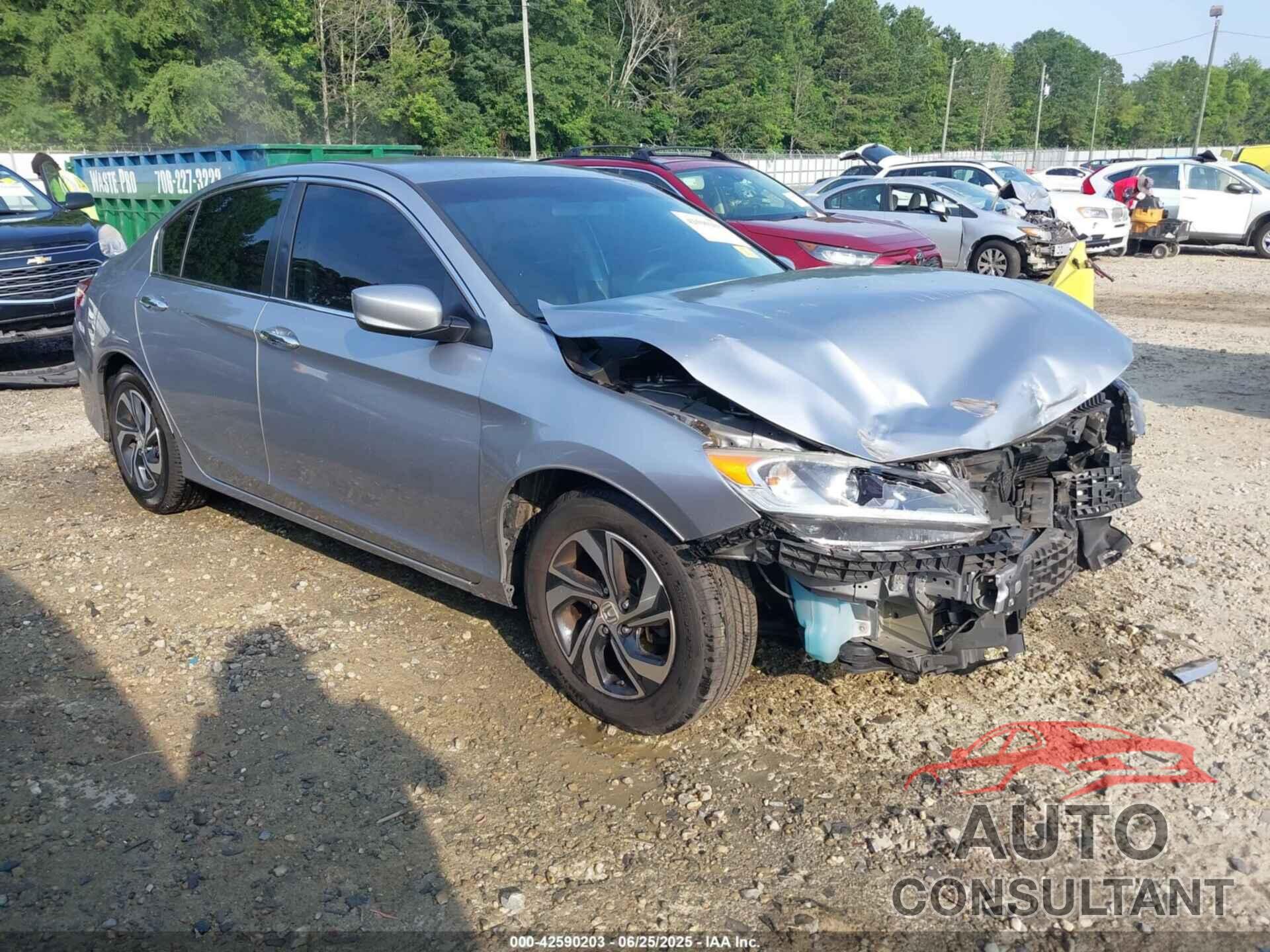 HONDA ACCORD 2016 - 1HGCR2F30GA205971