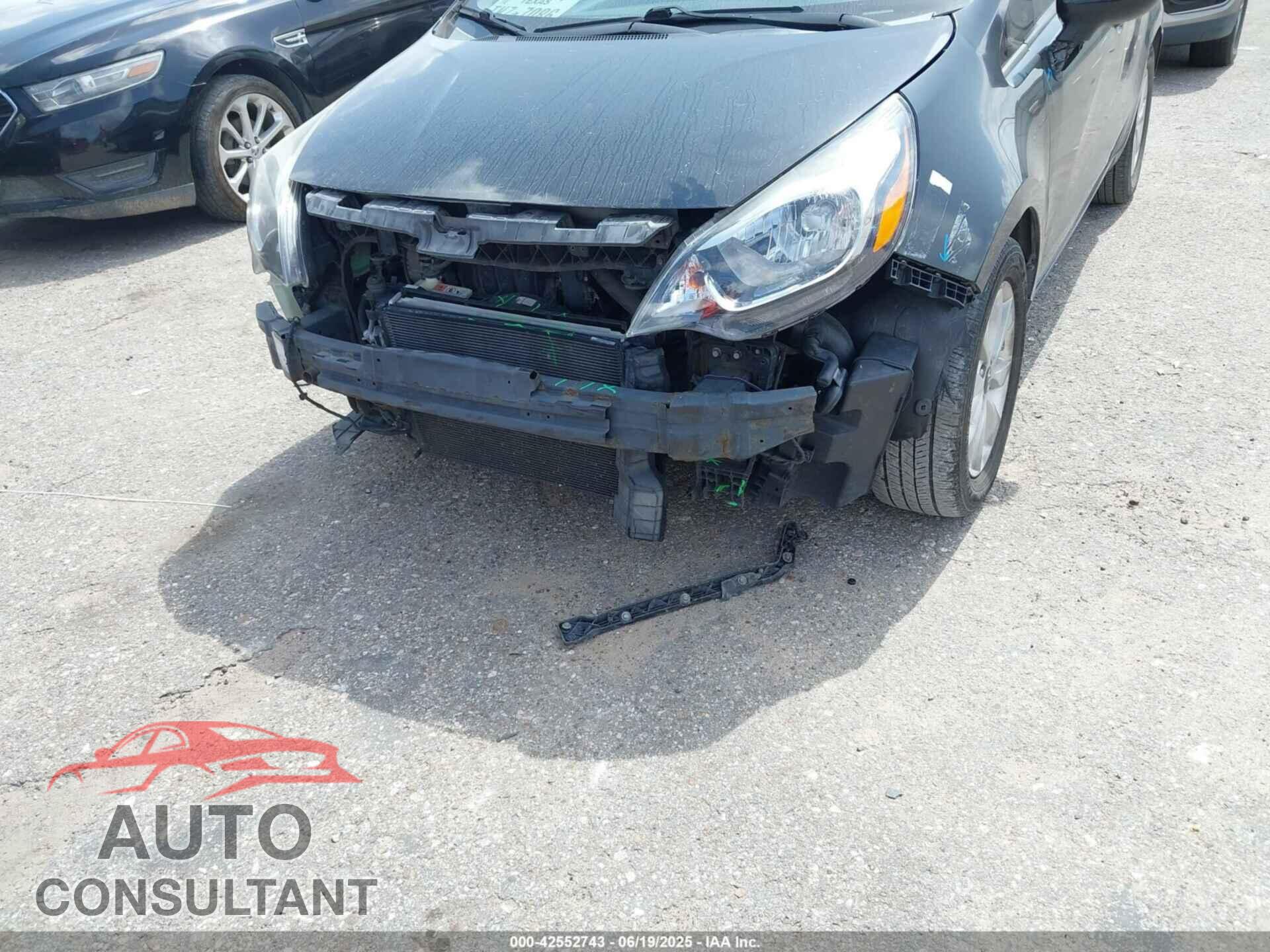 KIA RIO 2016 - KNADN4A38G6661279