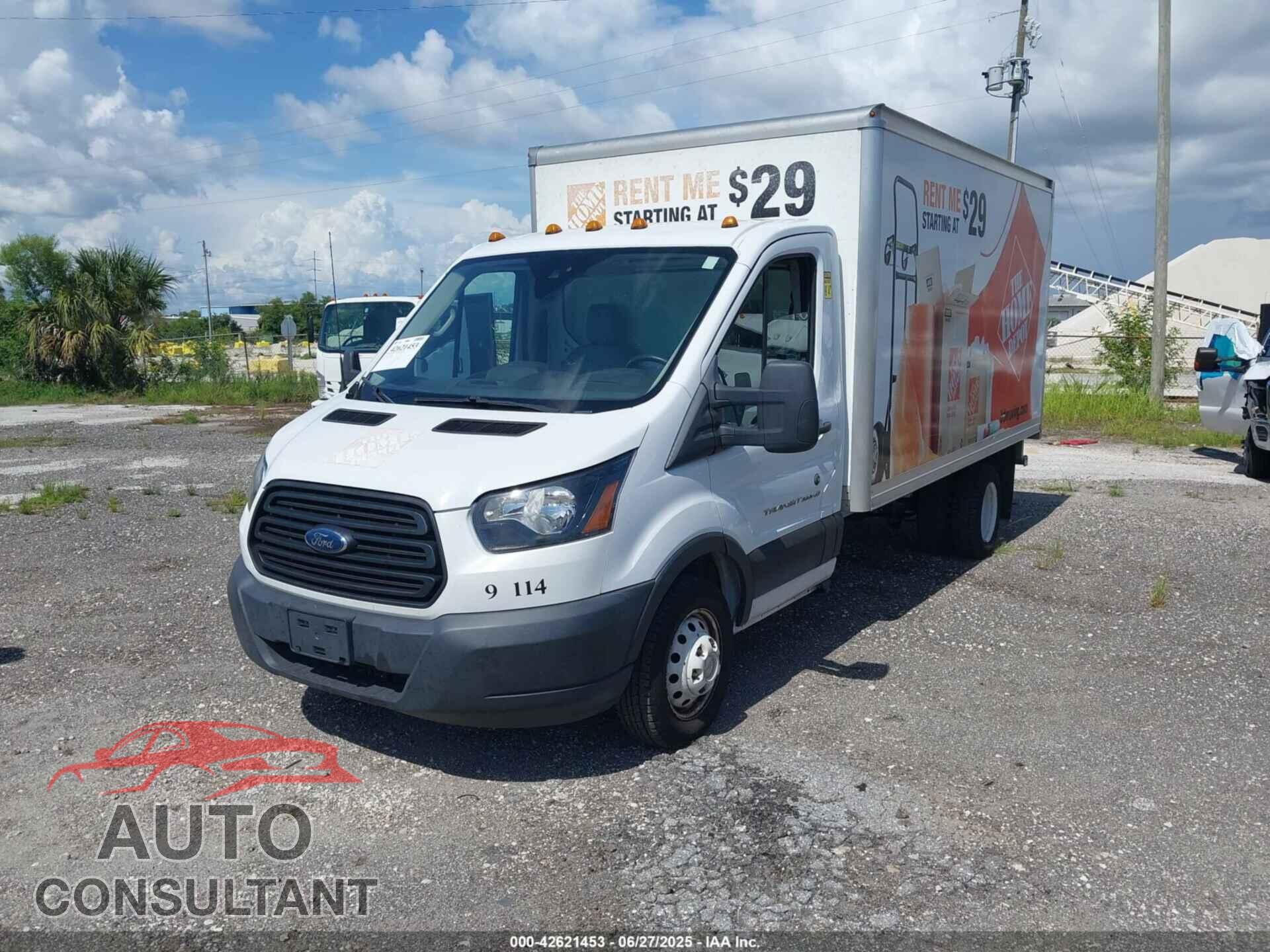 FORD TRANSIT-350 CAB 2019 - 1FDBF8ZMXKKA68224