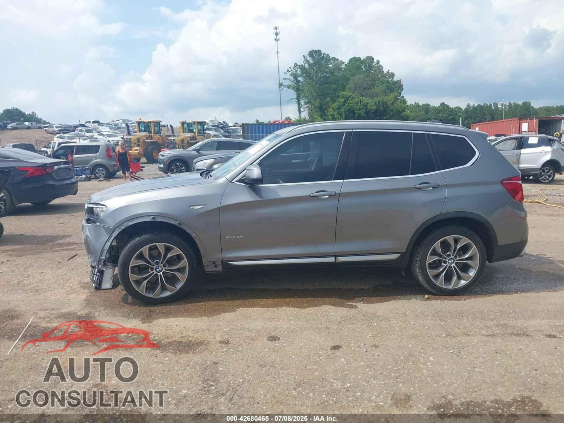 BMW X3 2016 - 5UXWX9C52G0D83601