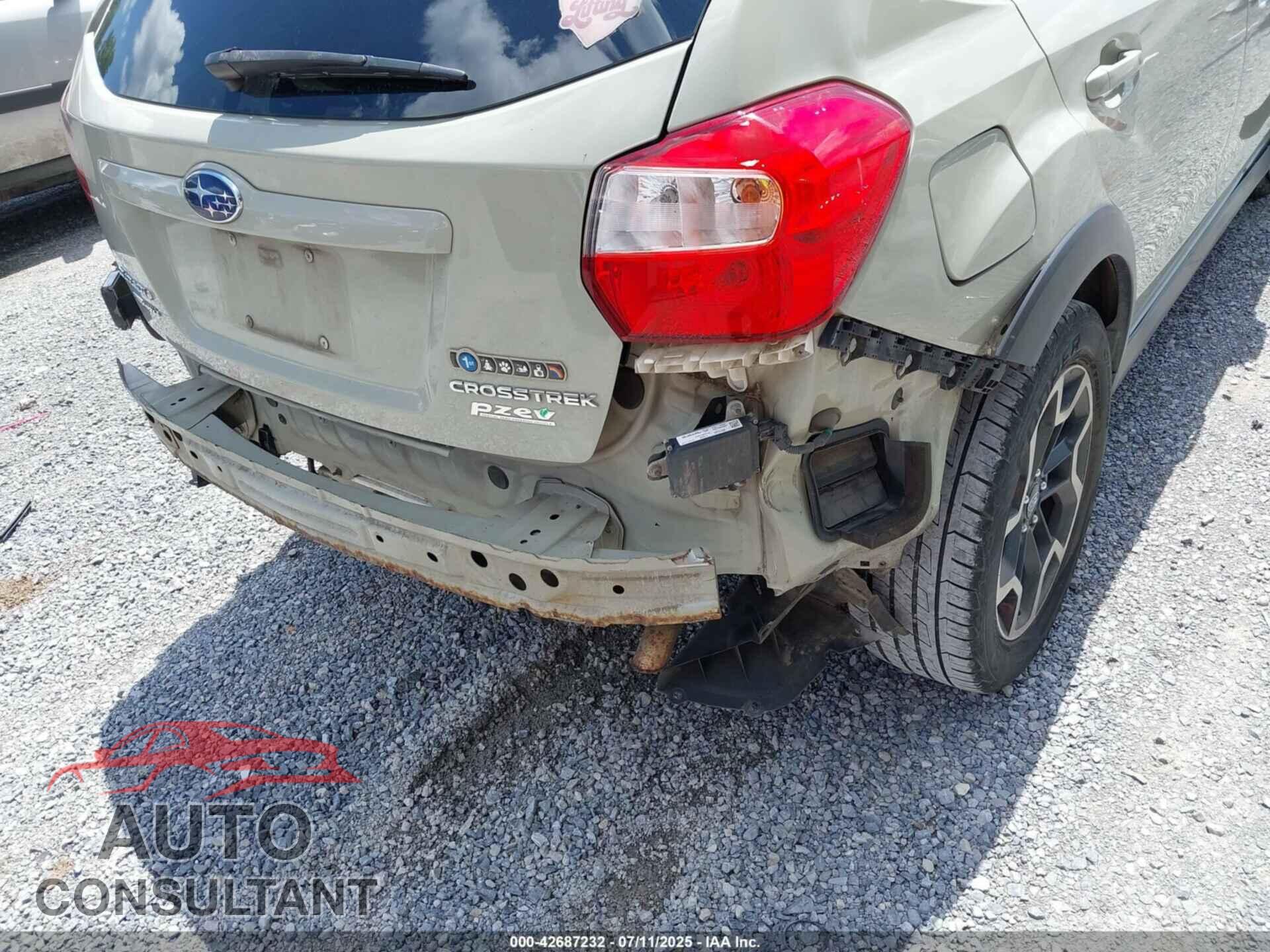 SUBARU CROSSTREK 2016 - JF2GPAKC2G8288043