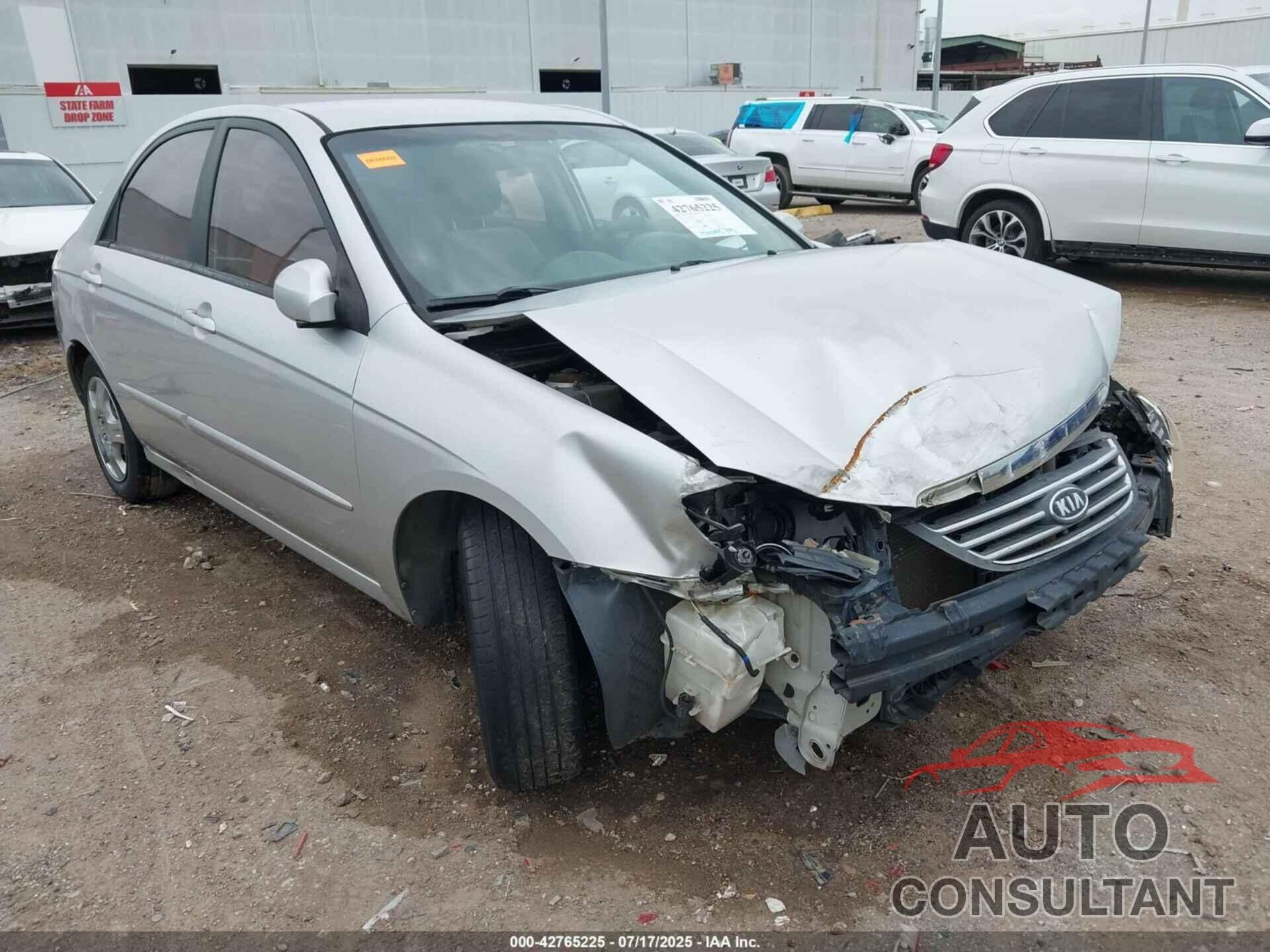 KIA SPECTRA 2009 - KNAFE221995620288