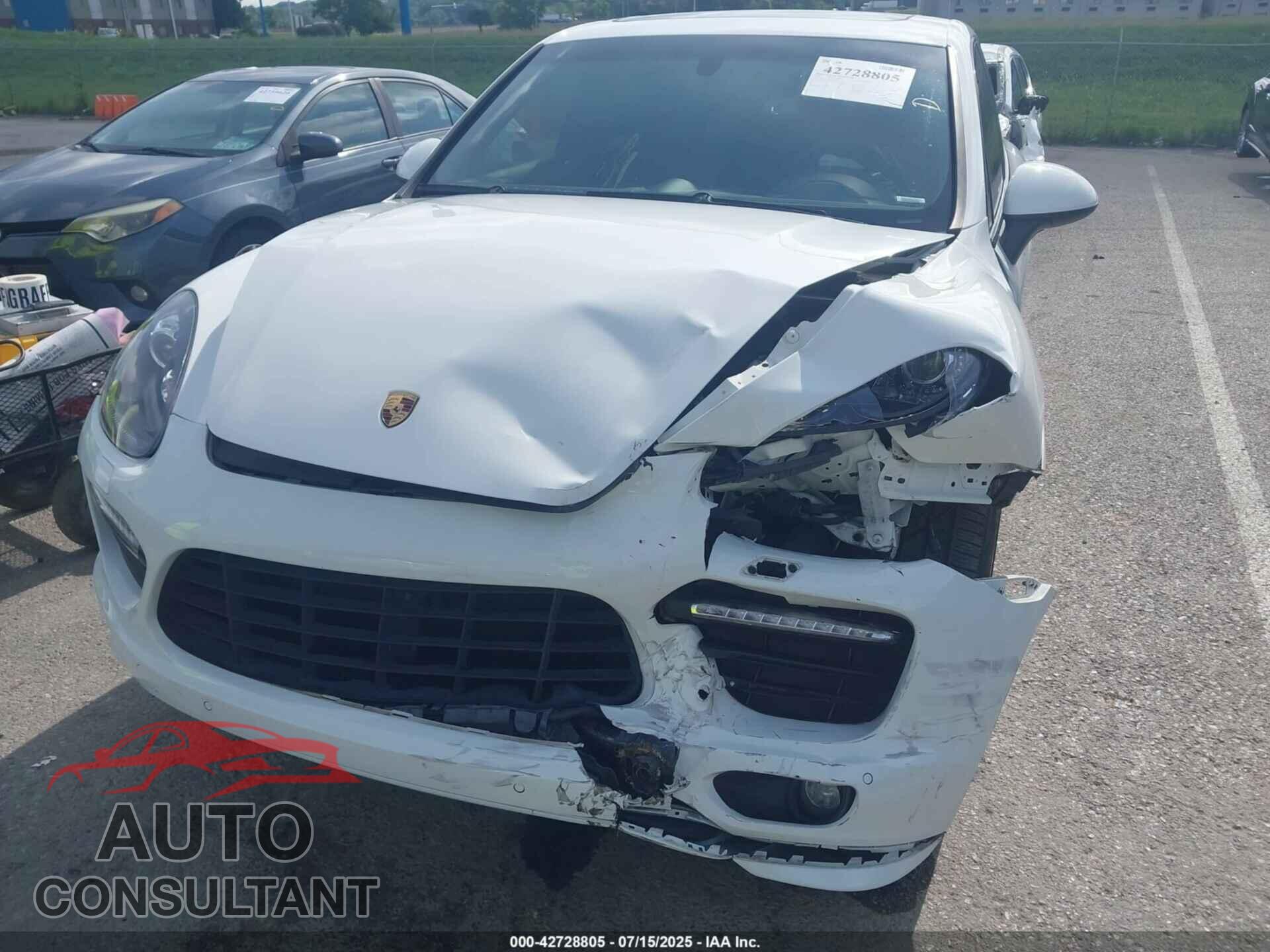 PORSCHE CAYENNE 2013 - WP1AD2A27DLA45105