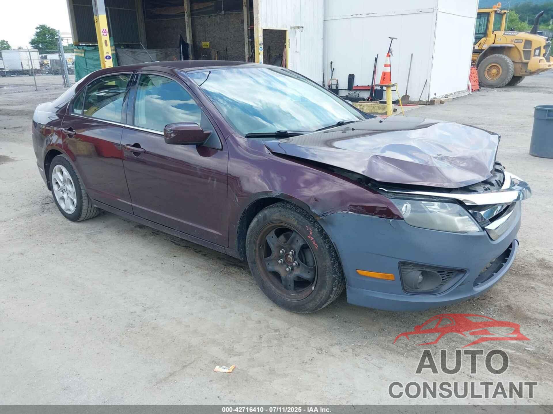 FORD FUSION 2011 - 3FAHP0HA0BR183498