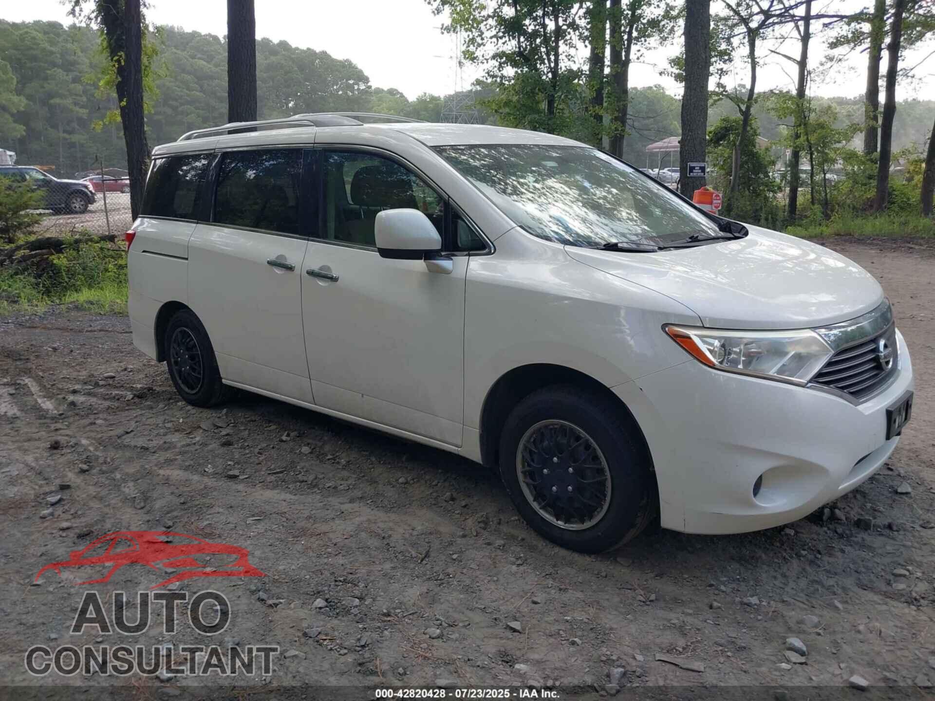 NISSAN QUEST 2012 - JN8AE2KP7C9036588