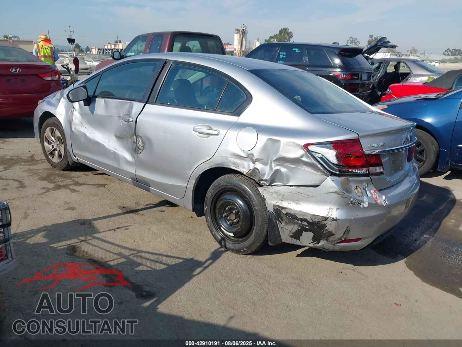 HONDA CIVIC 2014 - 19XFB2F5XEE240786
