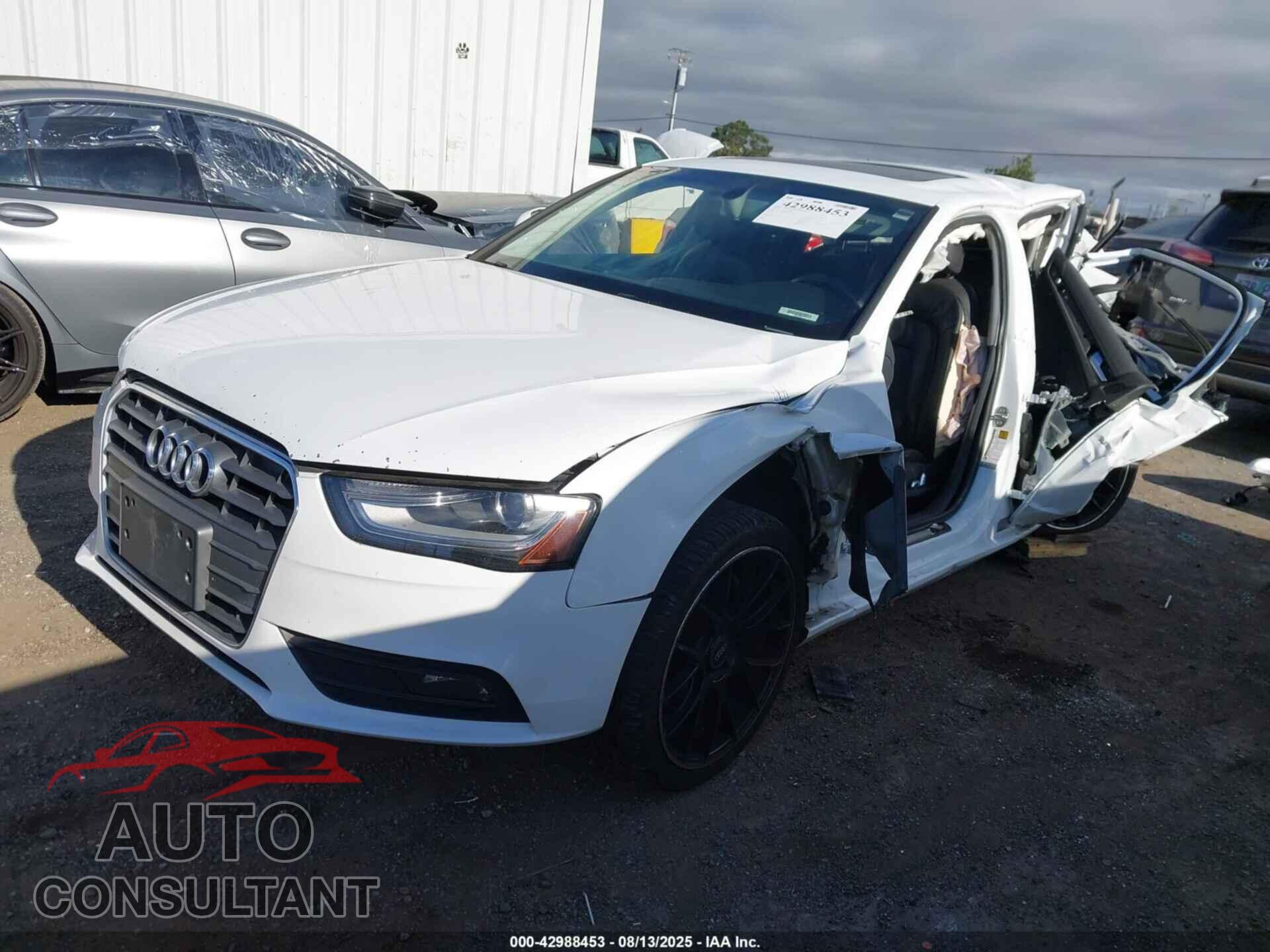 AUDI A4 2013 - WAUAFAFL8DN051021