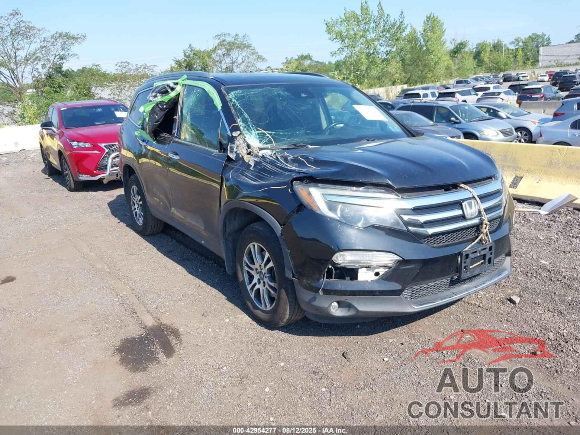 HONDA PILOT 2017 - 5FNYF5H98HB002514