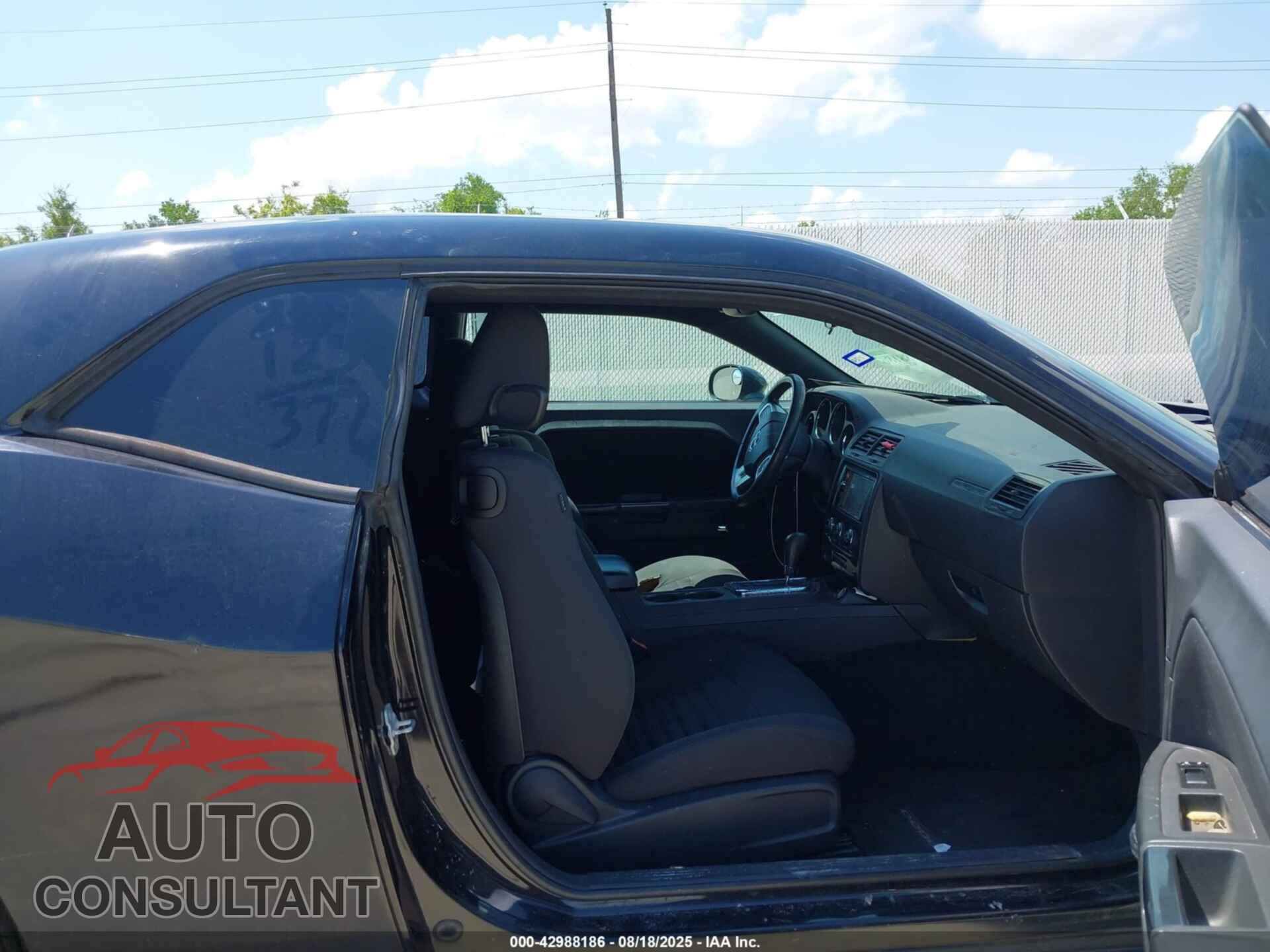 DODGE CHALLENGER 2013 - 2C3CDYAG2DH553783