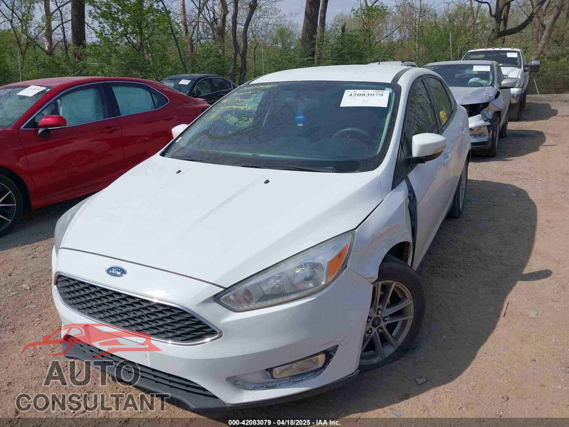 FORD FOCUS 2017 - 1FADP3F25HL234528