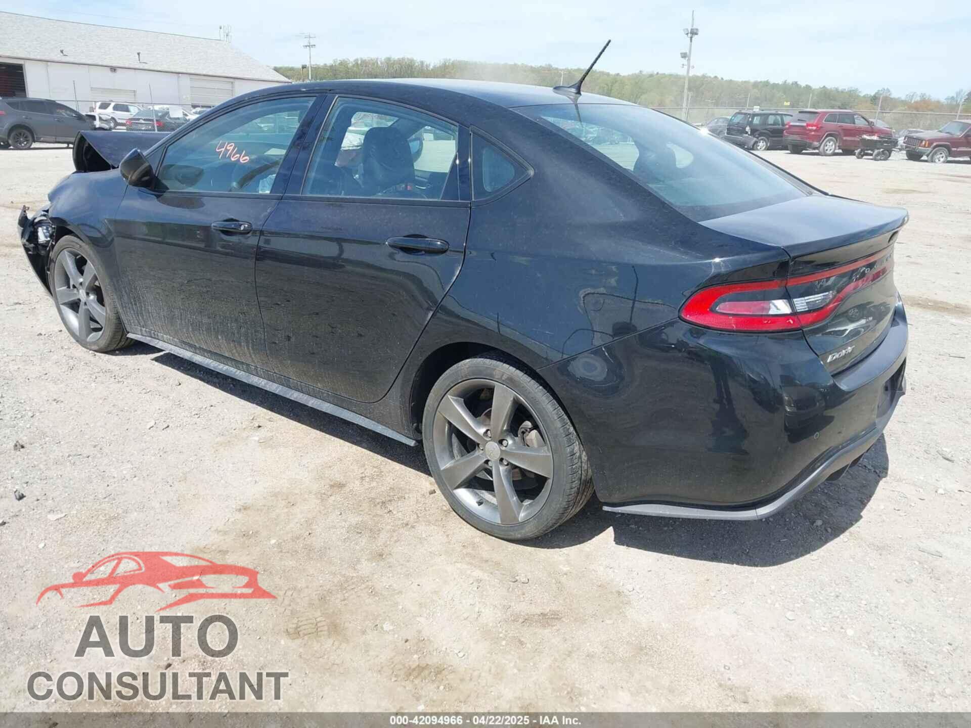 DODGE DART 2015 - 1C3CDFEB1FD252747