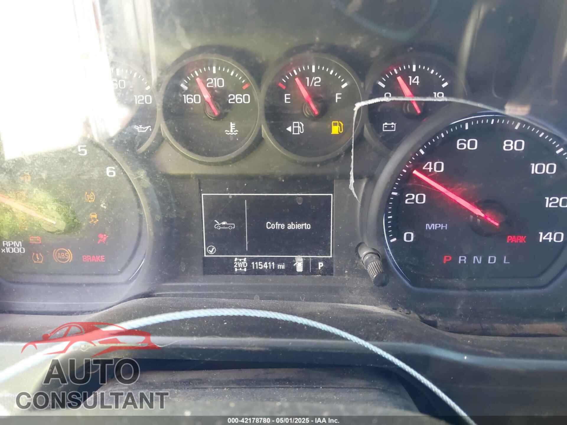 CHEVROLET SILVERADO 1500 2019 - 3GCPYAEH8KG129727