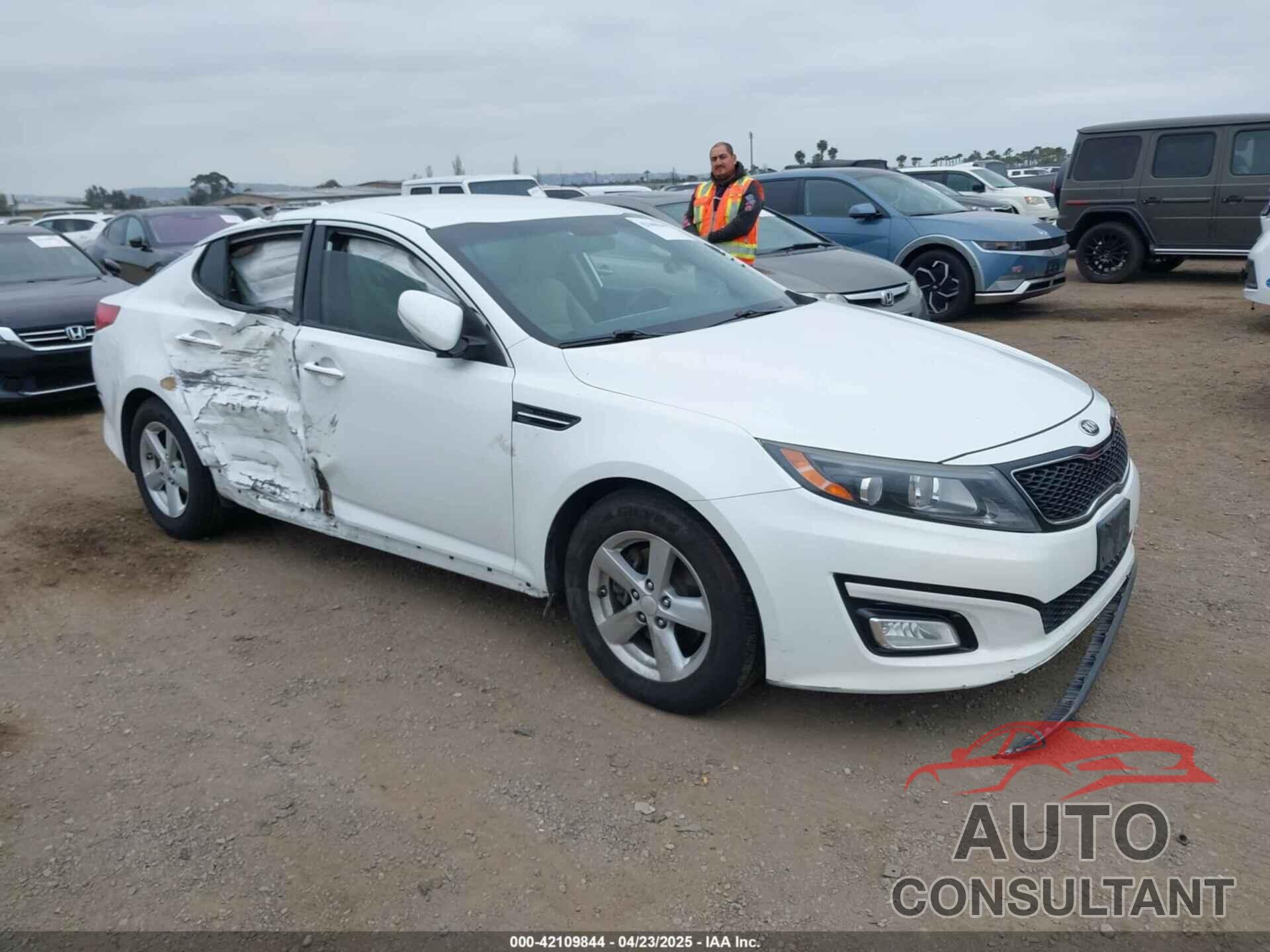 KIA OPTIMA 2014 - 5XXGM4A72EG260072