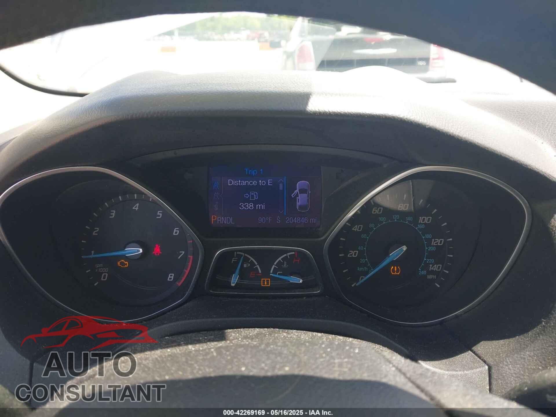 FORD FOCUS 2013 - 1FADP3F21DL150930