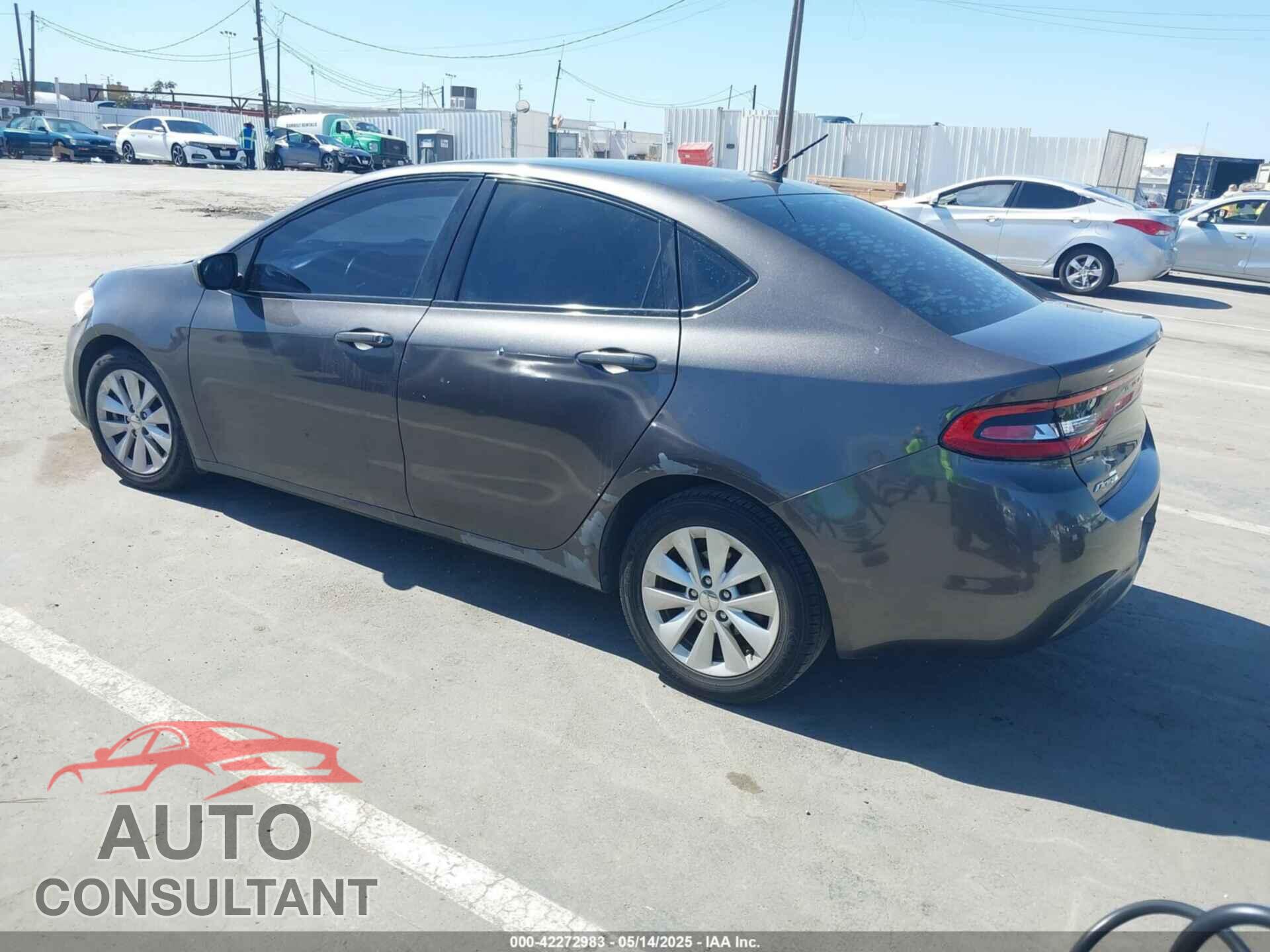 DODGE DART 2015 - 1C3CDFDH4FD181498