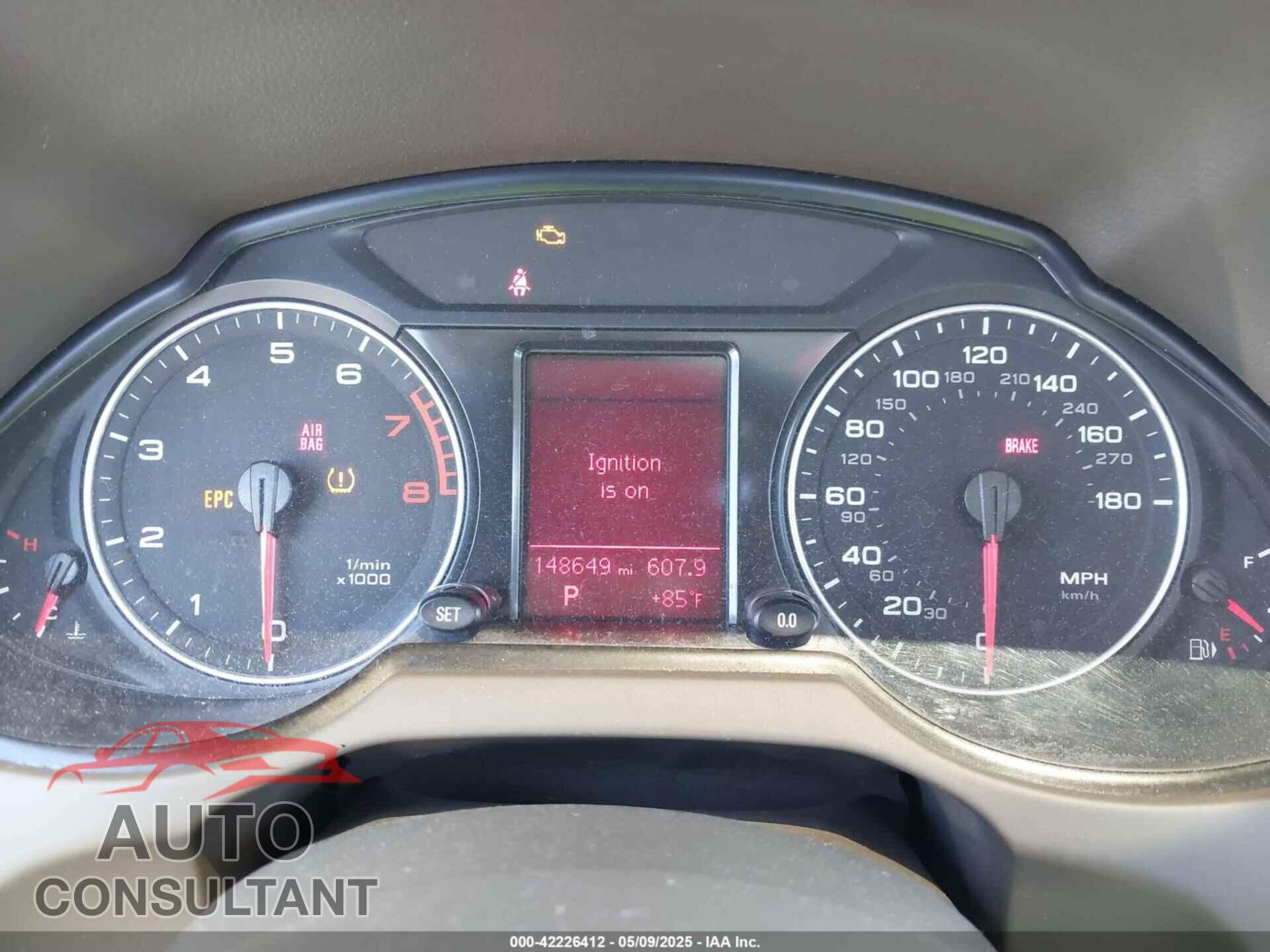 AUDI Q5 2011 - WA1CFAFP5BA032844