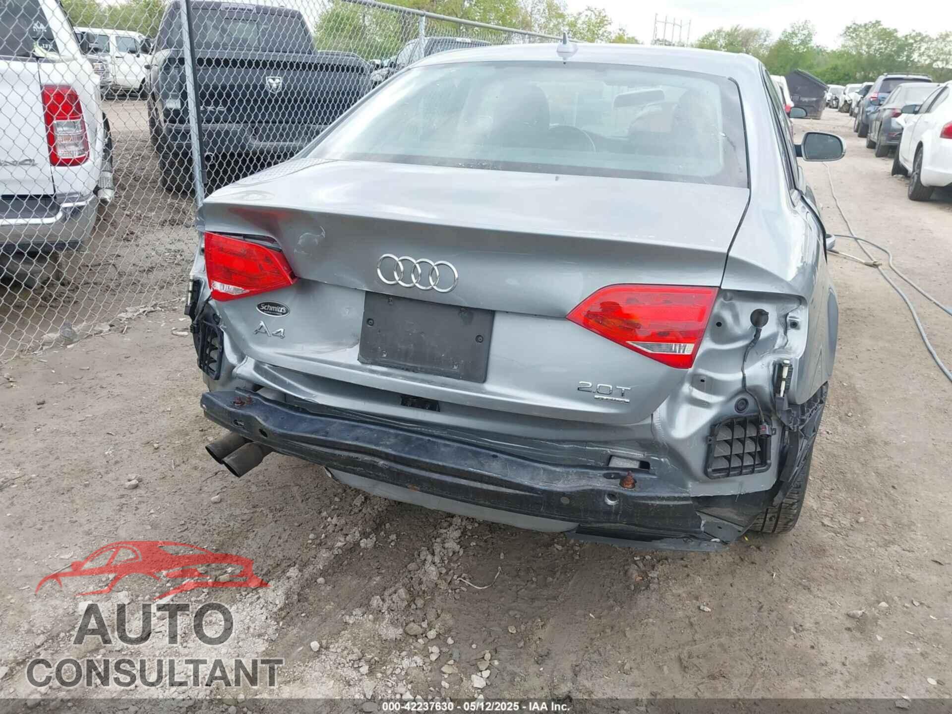 AUDI A4 2010 - WAUBFAFL3AN009887