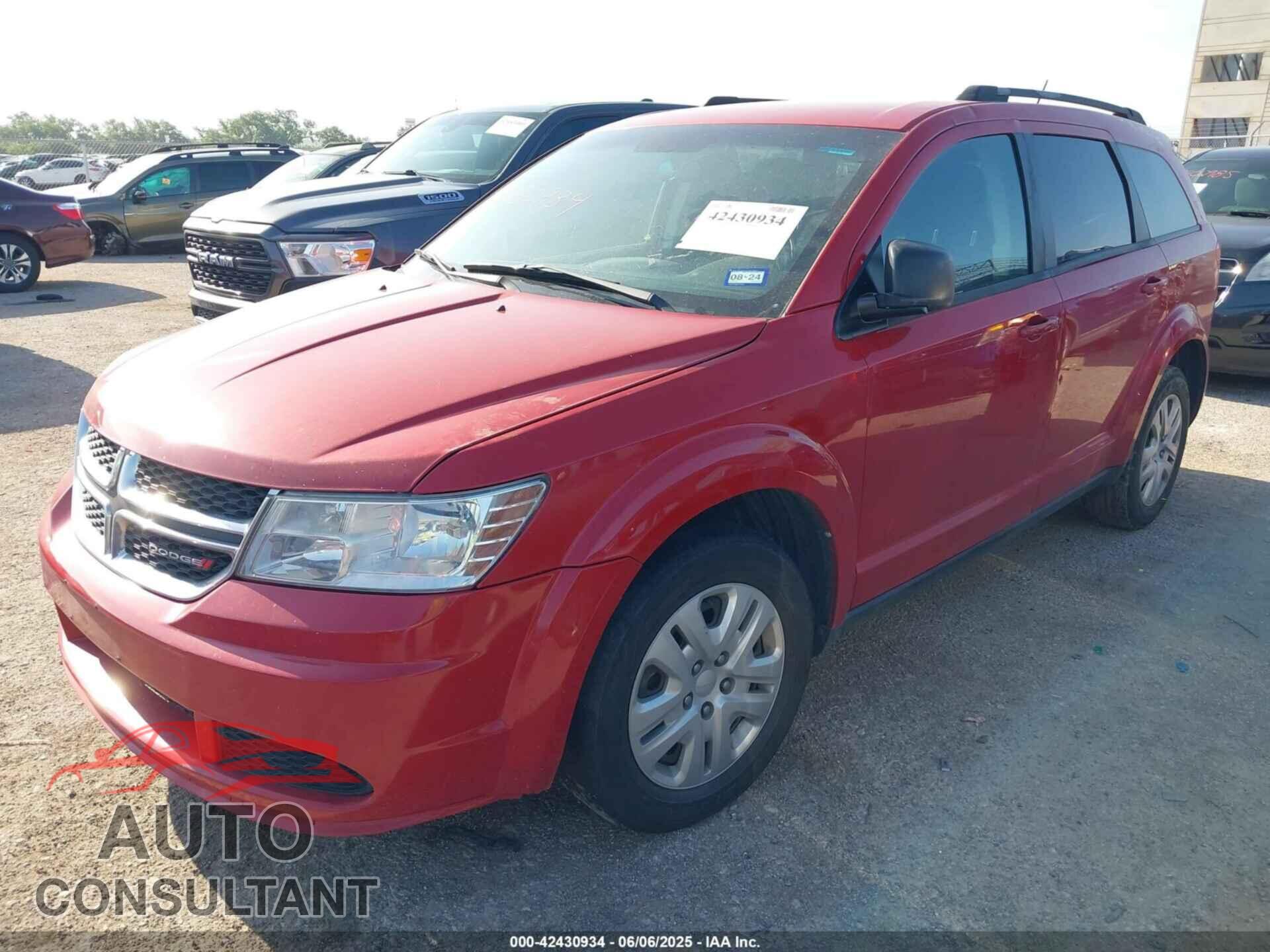 DODGE JOURNEY 2017 - 3C4PDCAB2HT599406