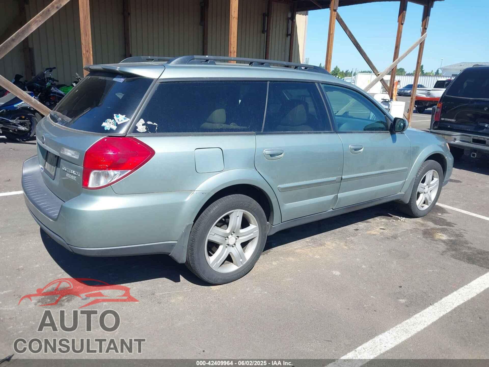 SUBARU OUTBACK 2009 - 4S4BP66C797312373