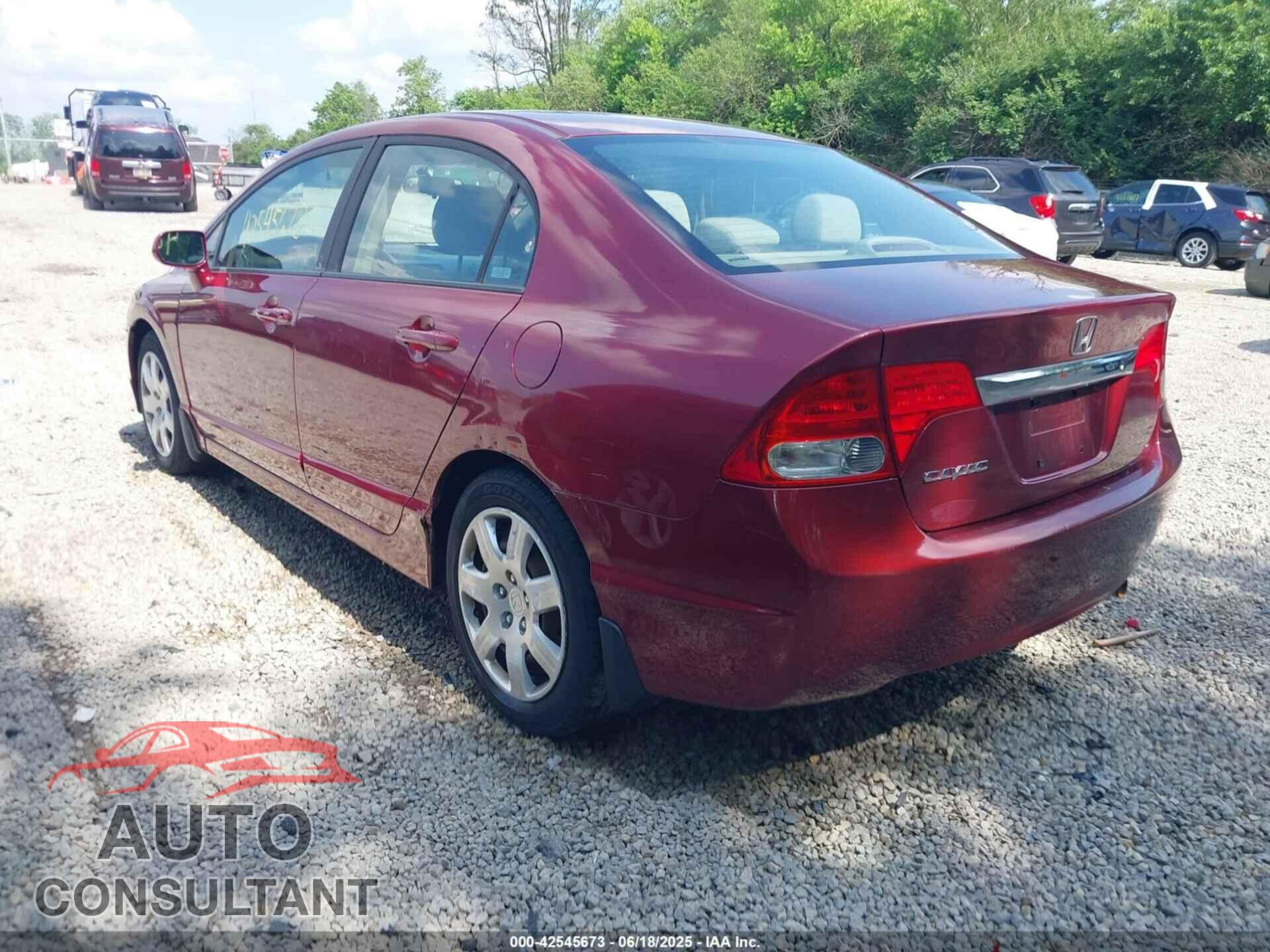 HONDA CIVIC 2009 - 19XFA16529E045588