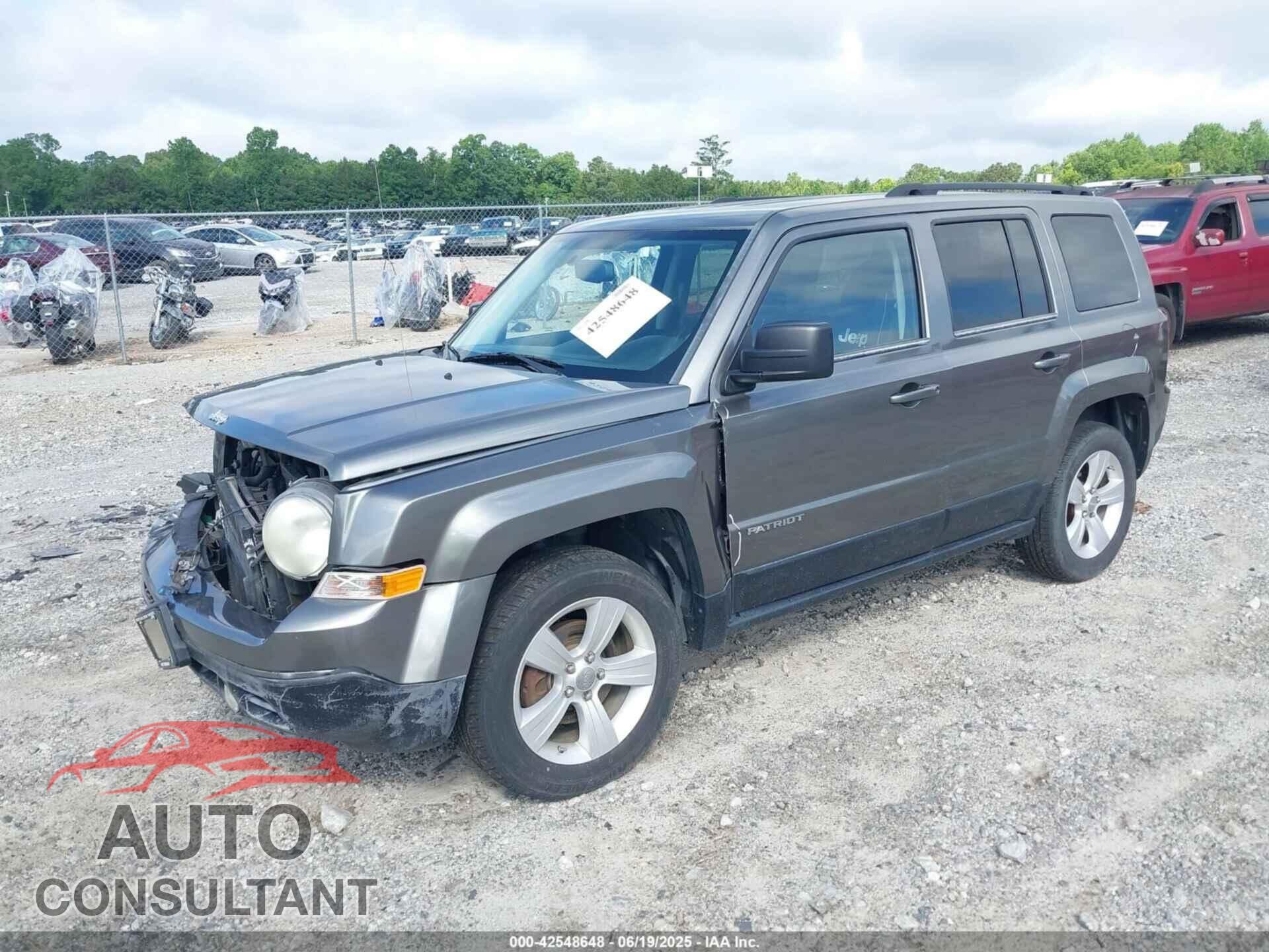 JEEP PATRIOT 2012 - 1C4NJRBB0CD588209