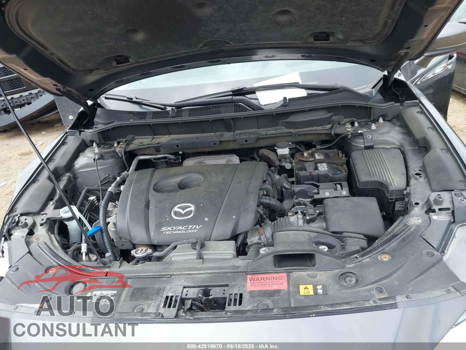 MAZDA CX-5 2017 - JM3KFBDL4H0155158