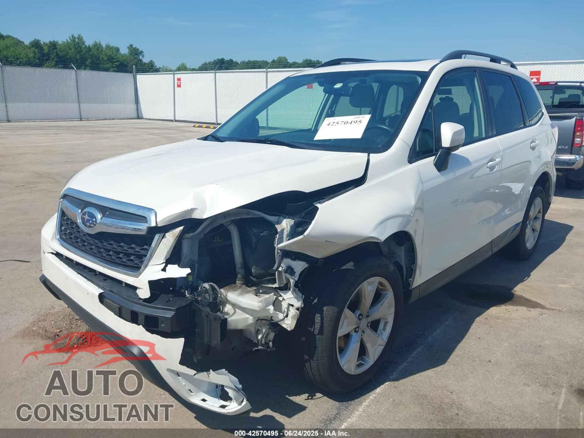 SUBARU FORESTER 2015 - JF2SJAFC8FH560552