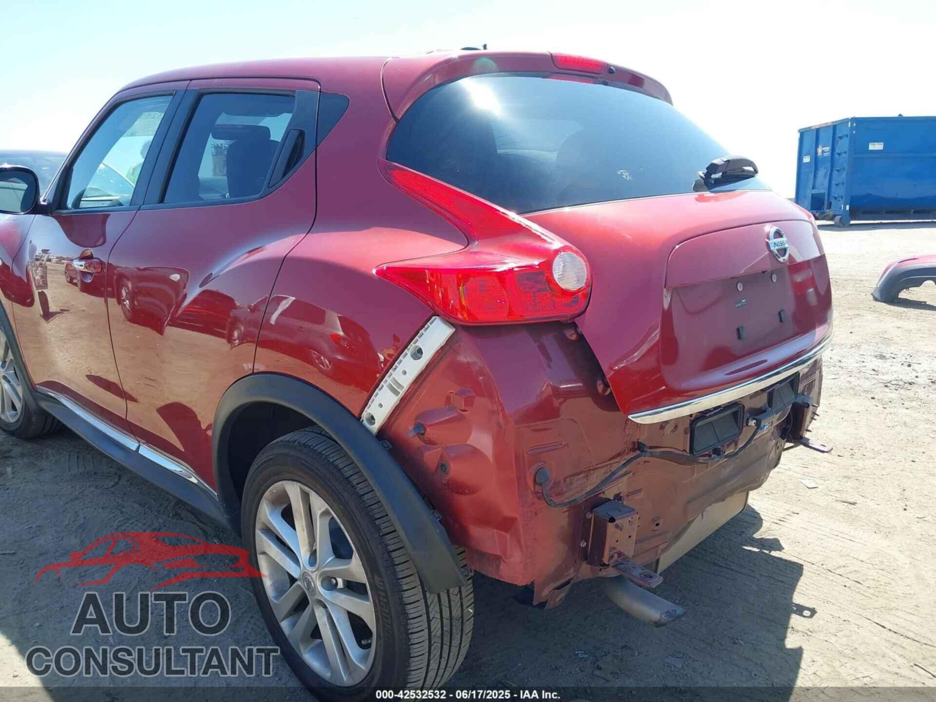 NISSAN JUKE 2012 - JN8AF5MV7CT112632