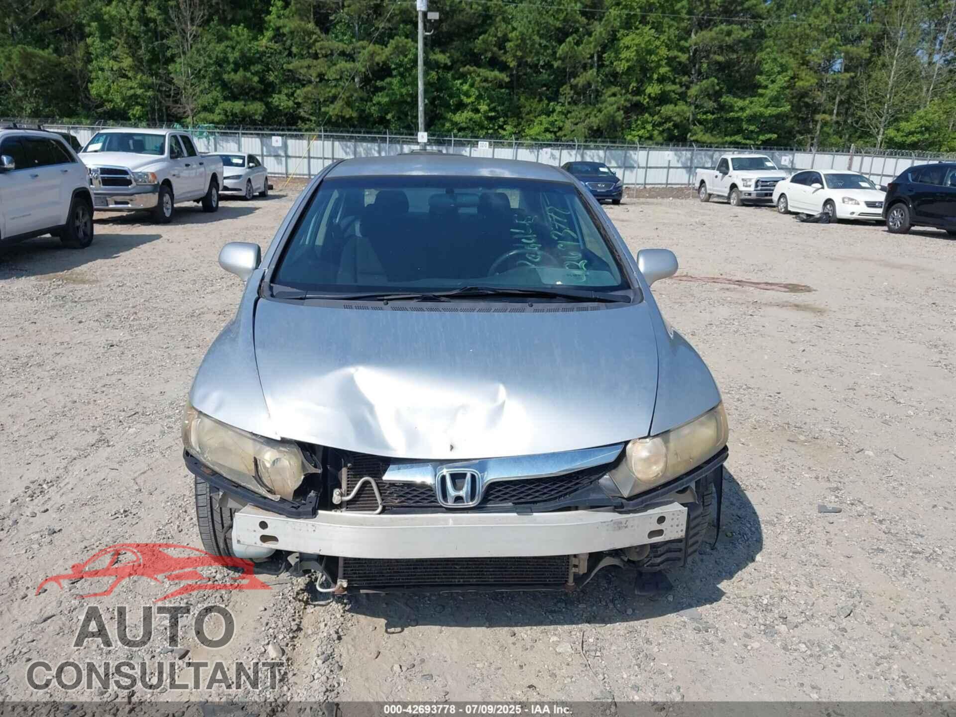 HONDA CIVIC 2011 - 2HGFA1F66BH533253