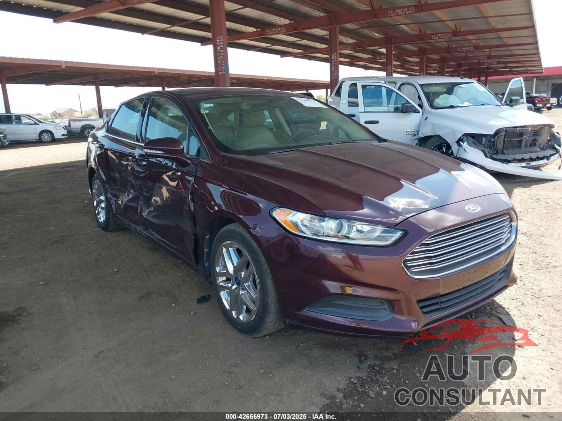 FORD FUSION 2013 - 3FA6P0HR4DR134143