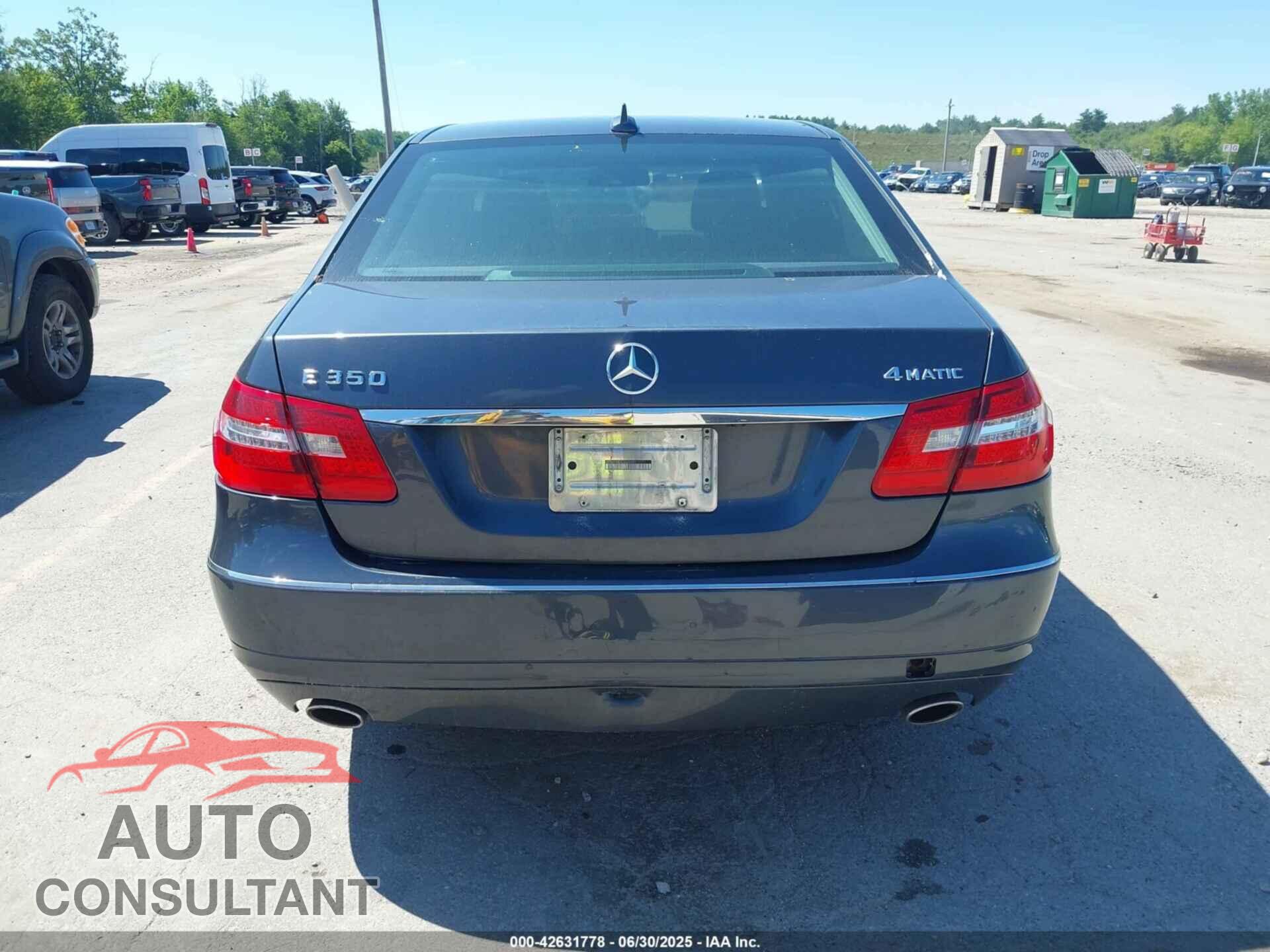 MERCEDES-BENZ E 350 2012 - WDDHF8JB3CA626453