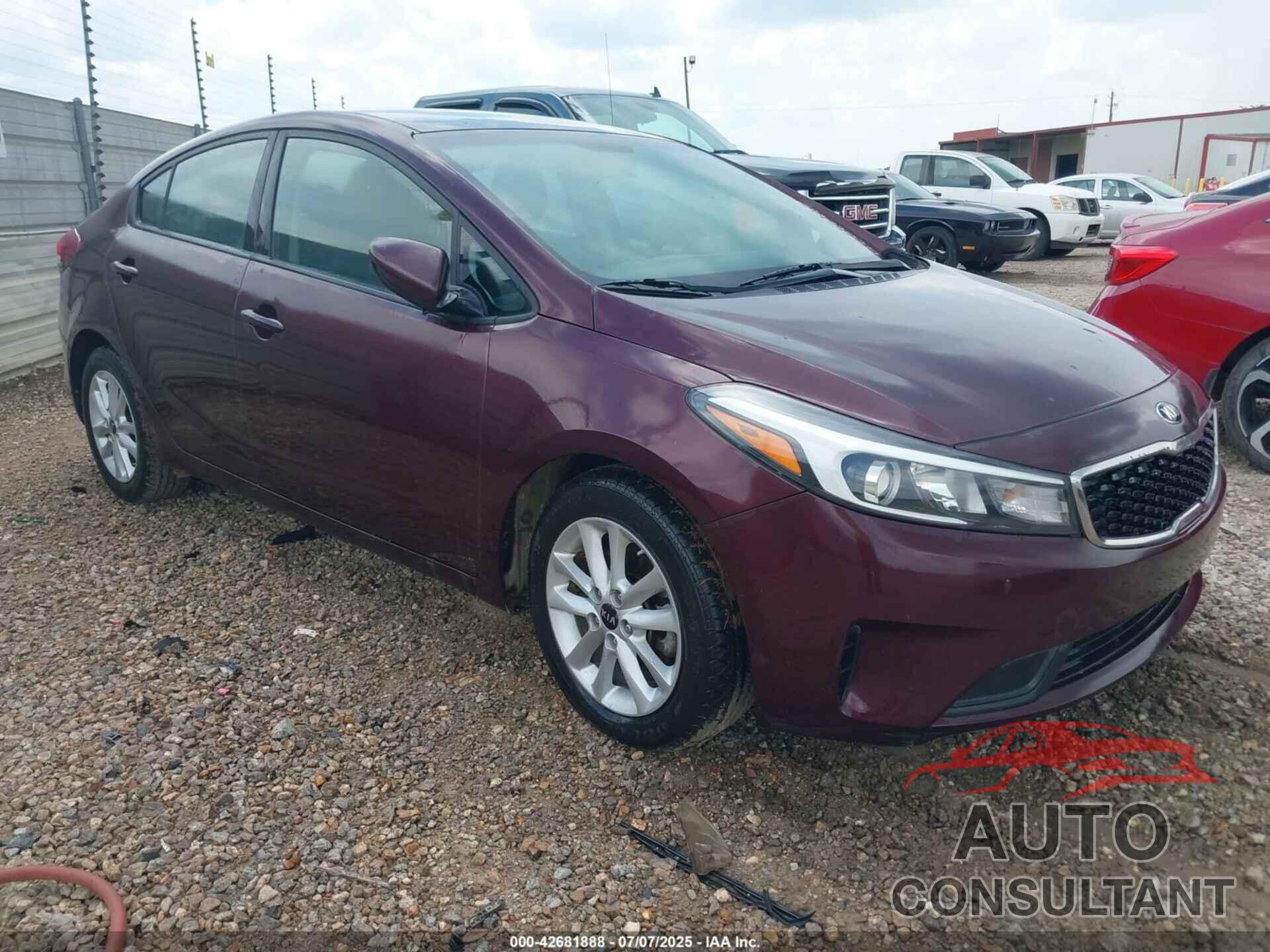 KIA FORTE 2017 - 3KPFL4A75HE147714