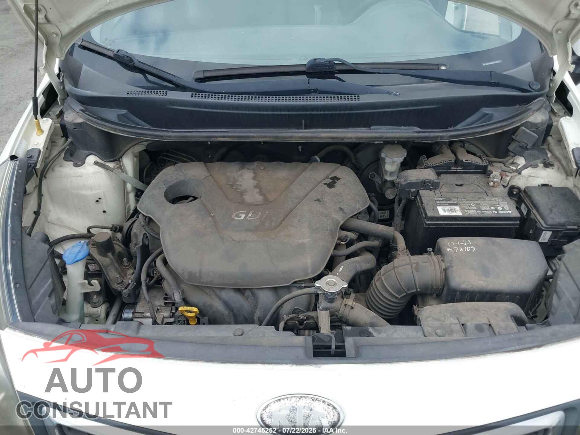 KIA RIO 2013 - KNADN4A31D6149617