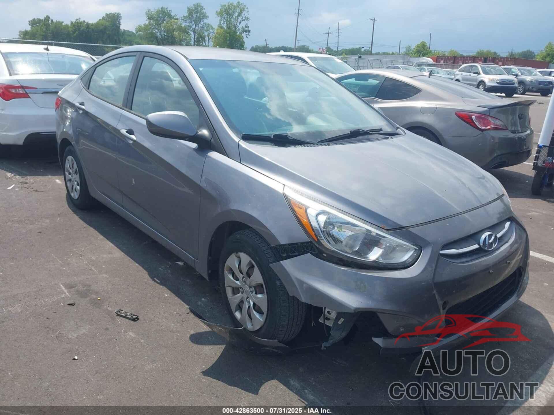 HYUNDAI ACCENT 2017 - KMHCT4AE5HU167783