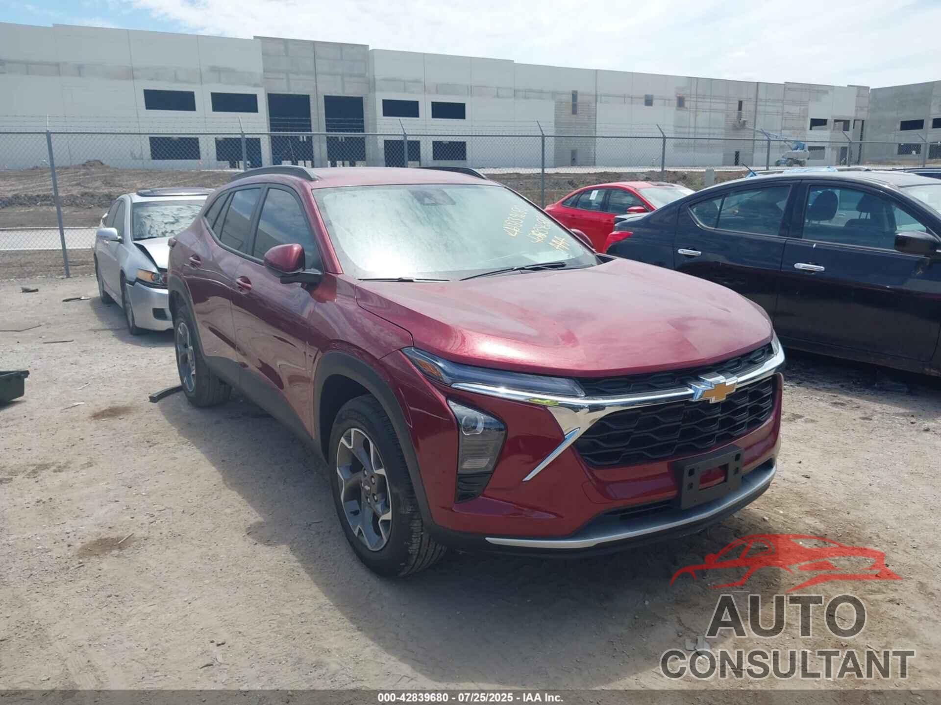 CHEVROLET TRAX 2025 - KL77LHEP5SC304546