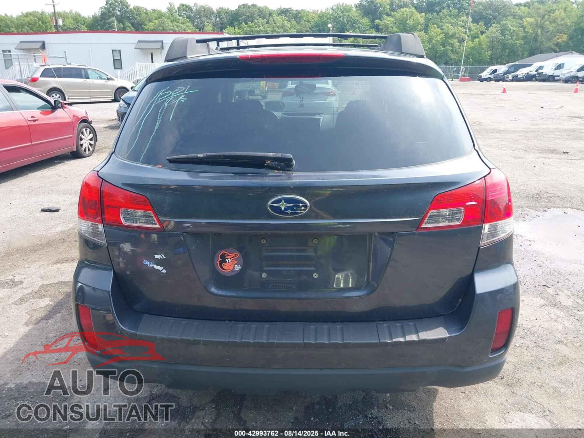 SUBARU OUTBACK 2011 - 4S4BRBGC6B3421924