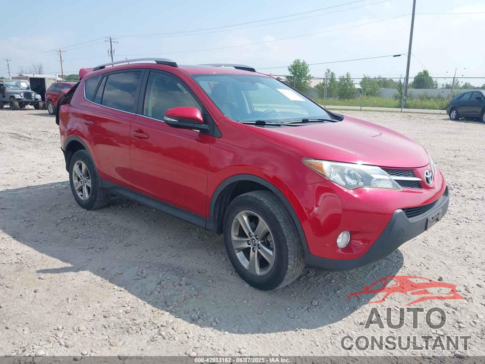 TOYOTA RAV4 2015 - JTMRFREV5FD153974