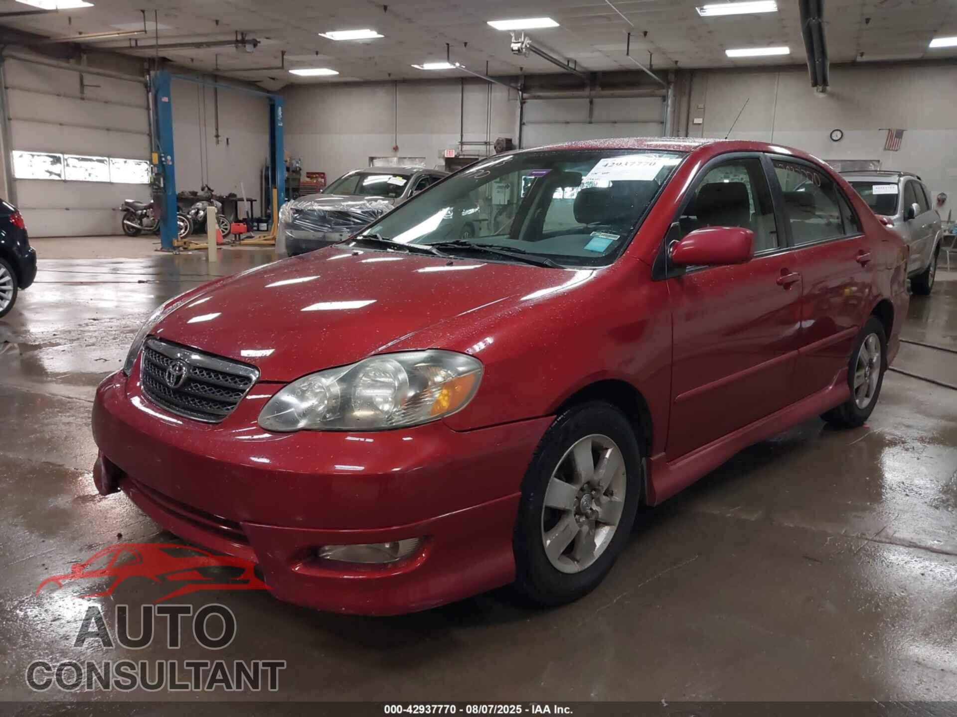 TOYOTA COROLLA 2006 - 2T1BR32E36C709805