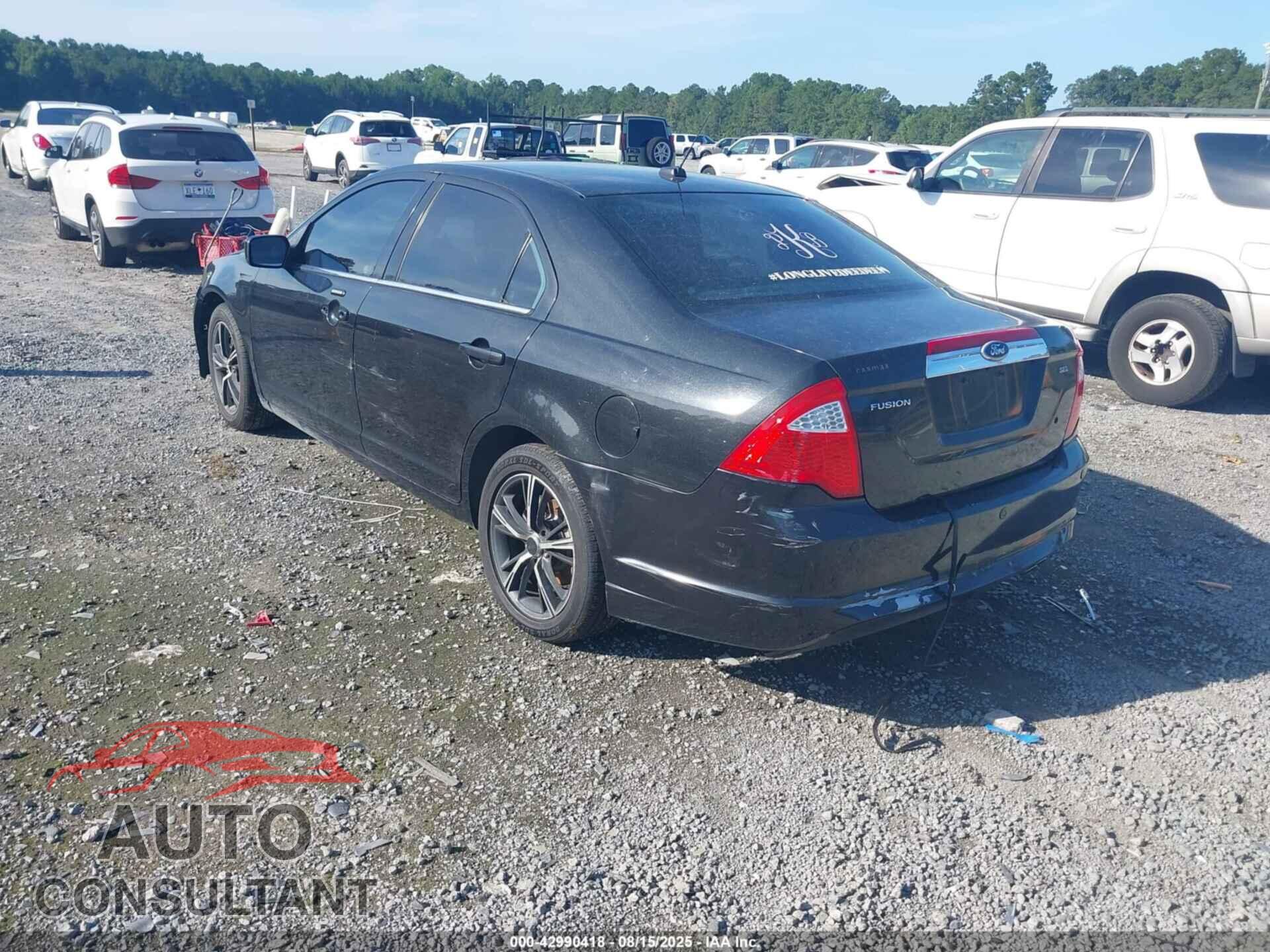 FORD FUSION 2011 - 3FAHP0JA0BR250644