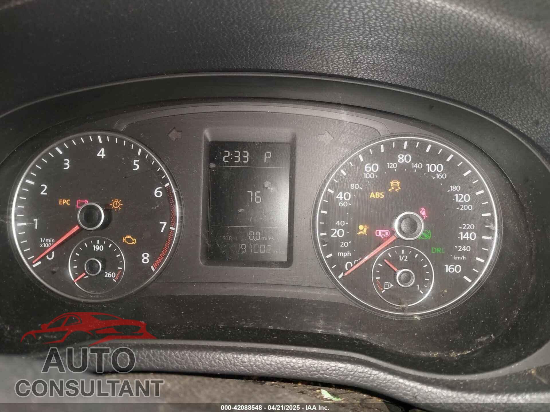 VOLKSWAGEN PASSAT 2012 - 1VWAP7A36CC084875