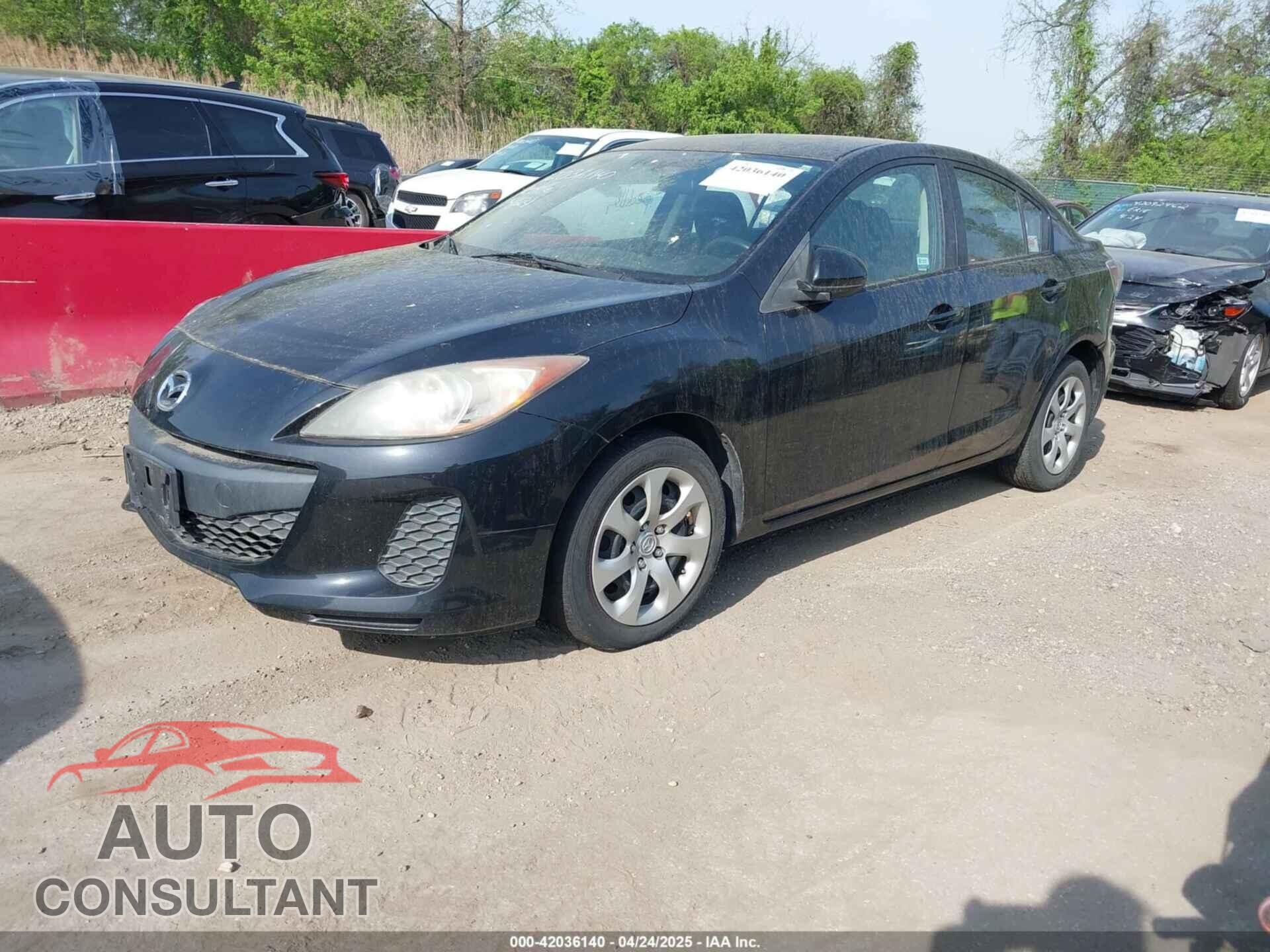 MAZDA MAZDA3 2013 - JM1BL1TGXD1725152