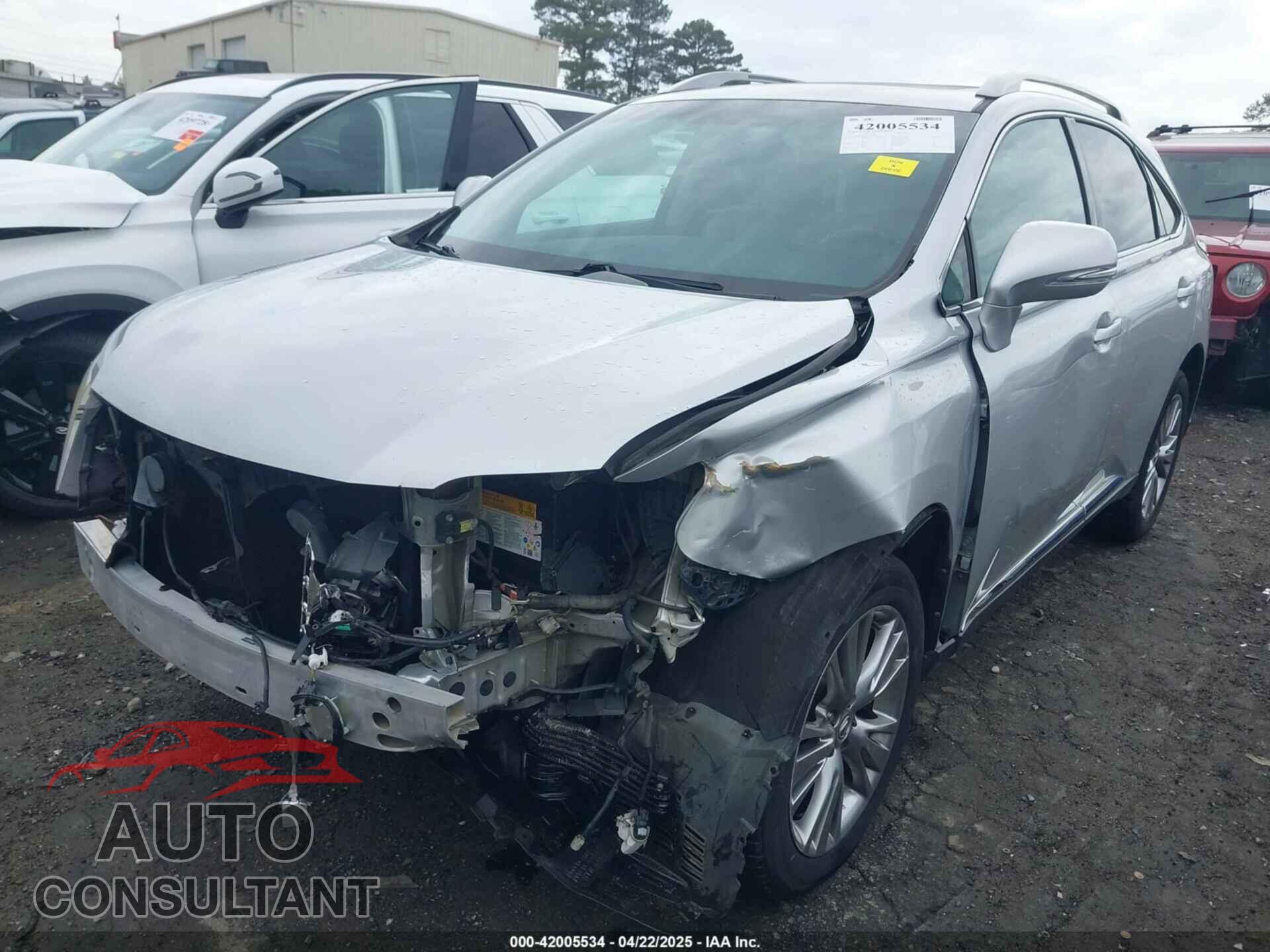 LEXUS RX 350 2014 - 2T2ZK1BA2EC132893