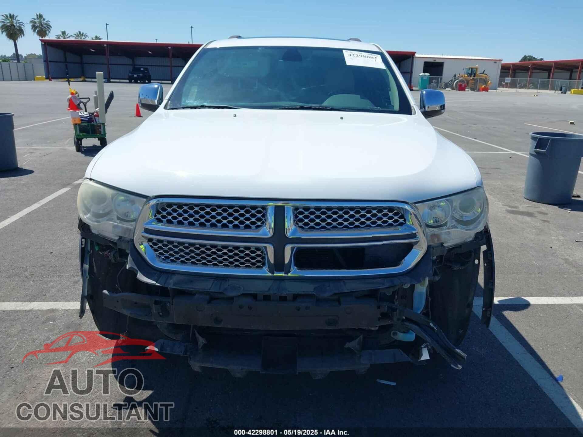 DODGE DURANGO 2013 - 1C4RDHEG9DC674734