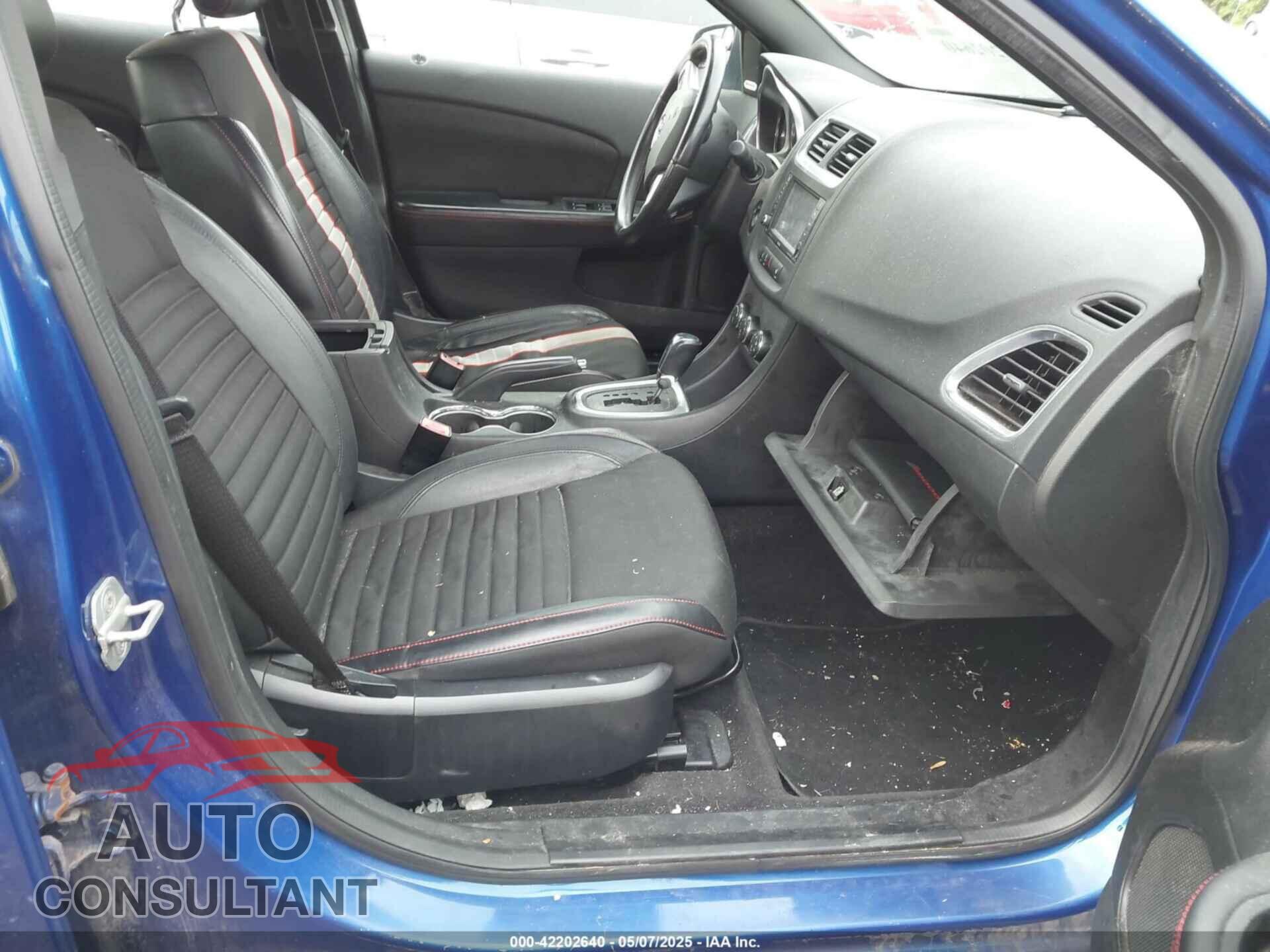 DODGE AVENGER 2012 - 1C3CDZBG3CN290648