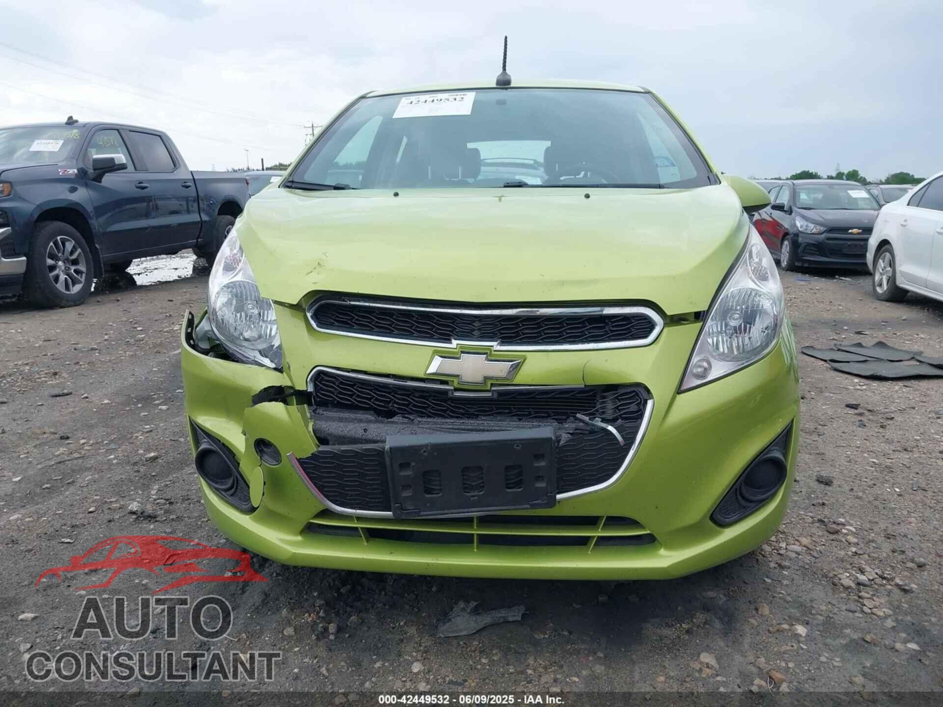 CHEVROLET SPARK 2013 - KL8CD6S92DC576086