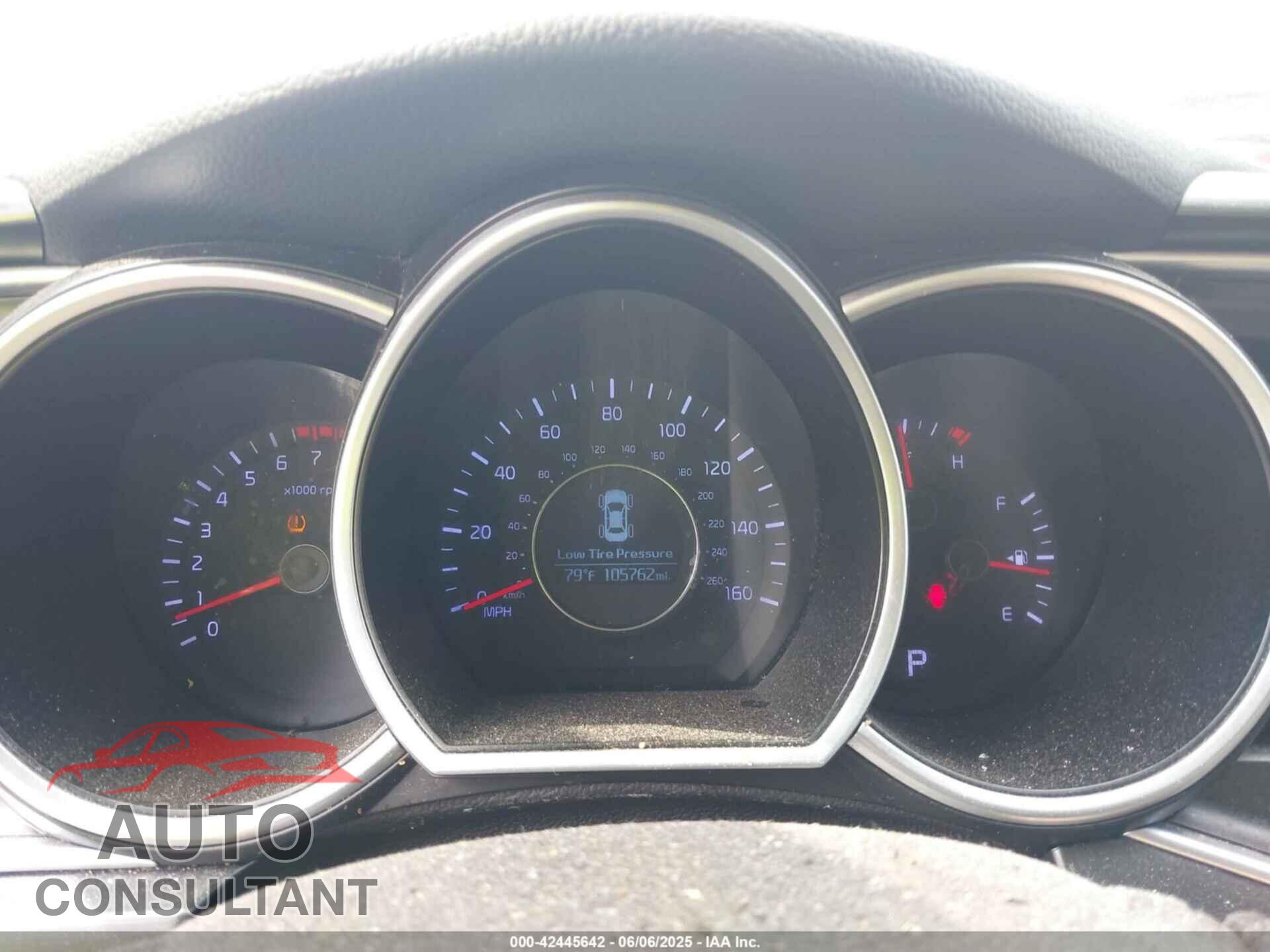 KIA OPTIMA 2015 - KNAGM4A71F5613288